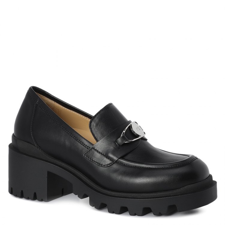 фото Женские полуботинки лоферы giovanni fabiani w21650 цв. черный 40 eu