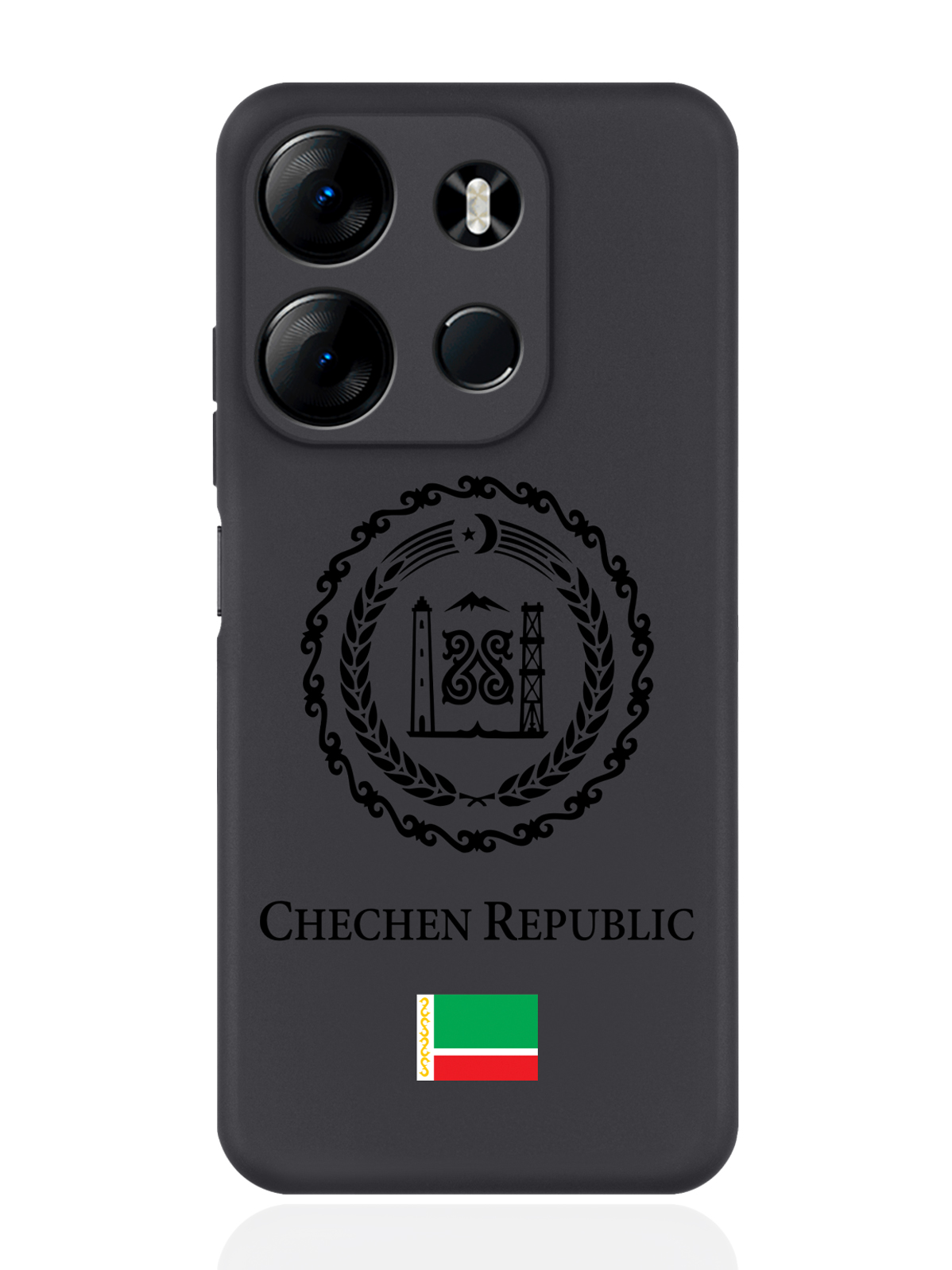Чехол SignumCase для Tecno Spark Go 2023/Tecno Pop 7 Pro Черный лаковый Герб Чечни черный
Чехол SignumCase для Tecno Spark Go 2023/Tecno Pop 7 Pro Черный лаковый Герб Чечни черный