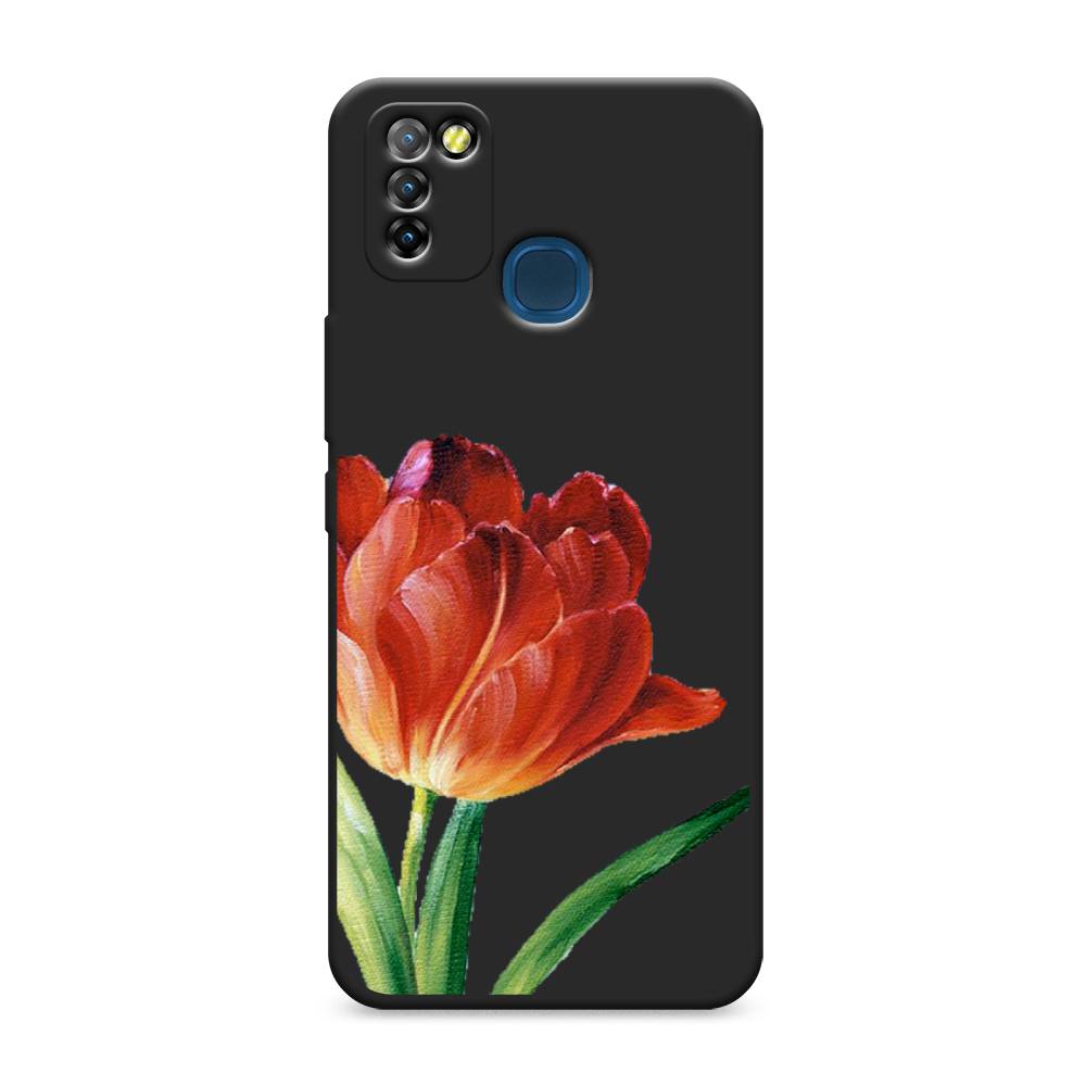 Чехол Awog на Infinix HOT 10 Lite "Красный тюльпан", Разноцветный, 3100352-1 
Чехол Awog на Infinix HOT 10 Lite "Красный тюльпан", Разноцветный, 3100352-1
