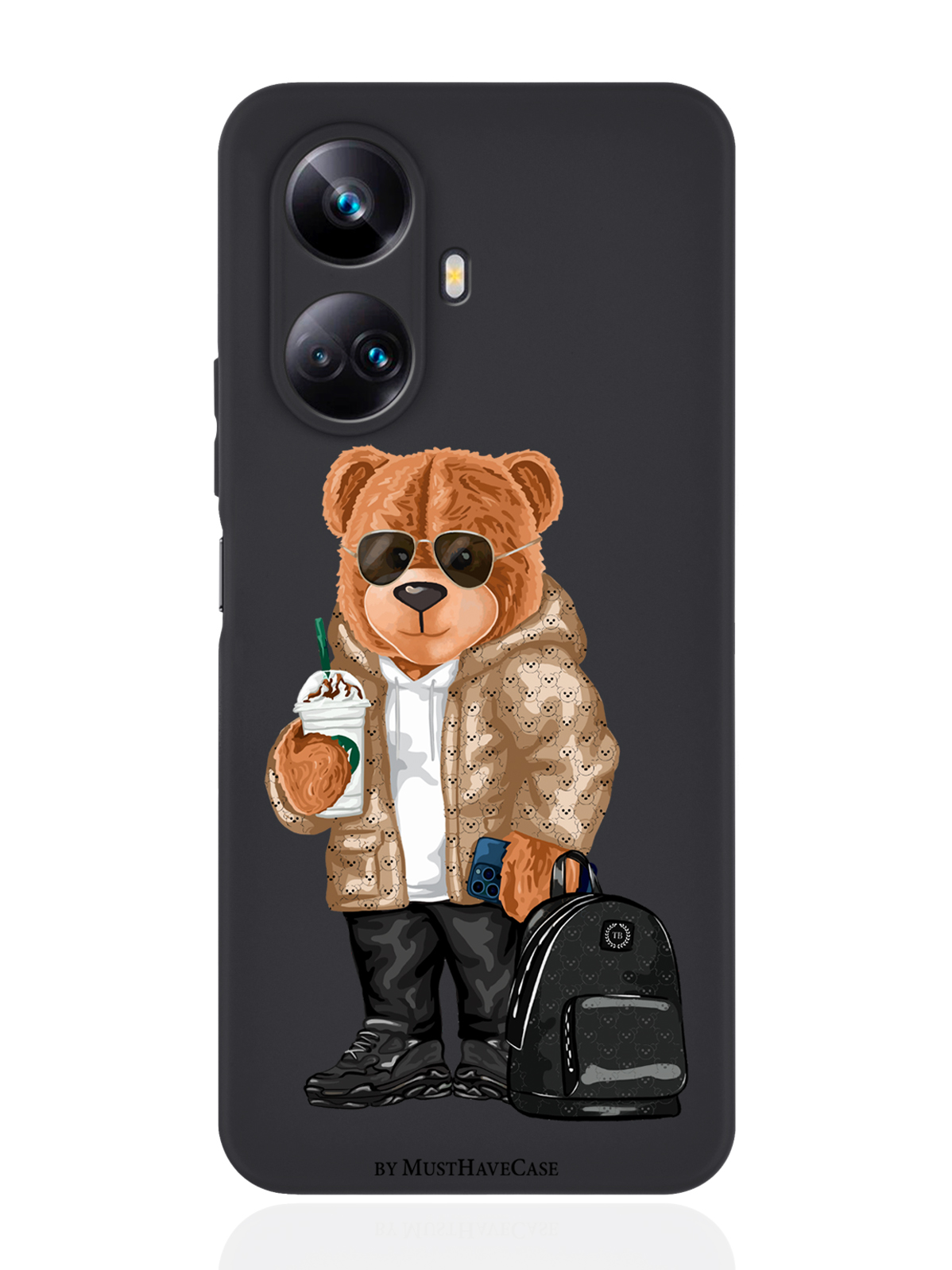 Чехол MustHaveCase для Realme 10 Pro Plus Tony Style в очках черный, Коричневый;черный;белый
Чехол MustHaveCase для Realme 10 Pro Plus Tony Style в очках черный, Коричневый;черный;белый