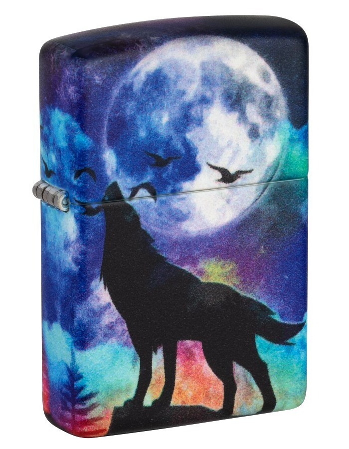 Зажигалка ZIPPO Wolf Design с покрытием 540 Matte, латунь/сталь, разноцветная, матовая, Разноцветный, Wolf Design
Зажигалка ZIPPO Wolf Design с покрытием 540 Matte, латунь/сталь, разноцветная, матовая, Разноцветный, Wolf Design