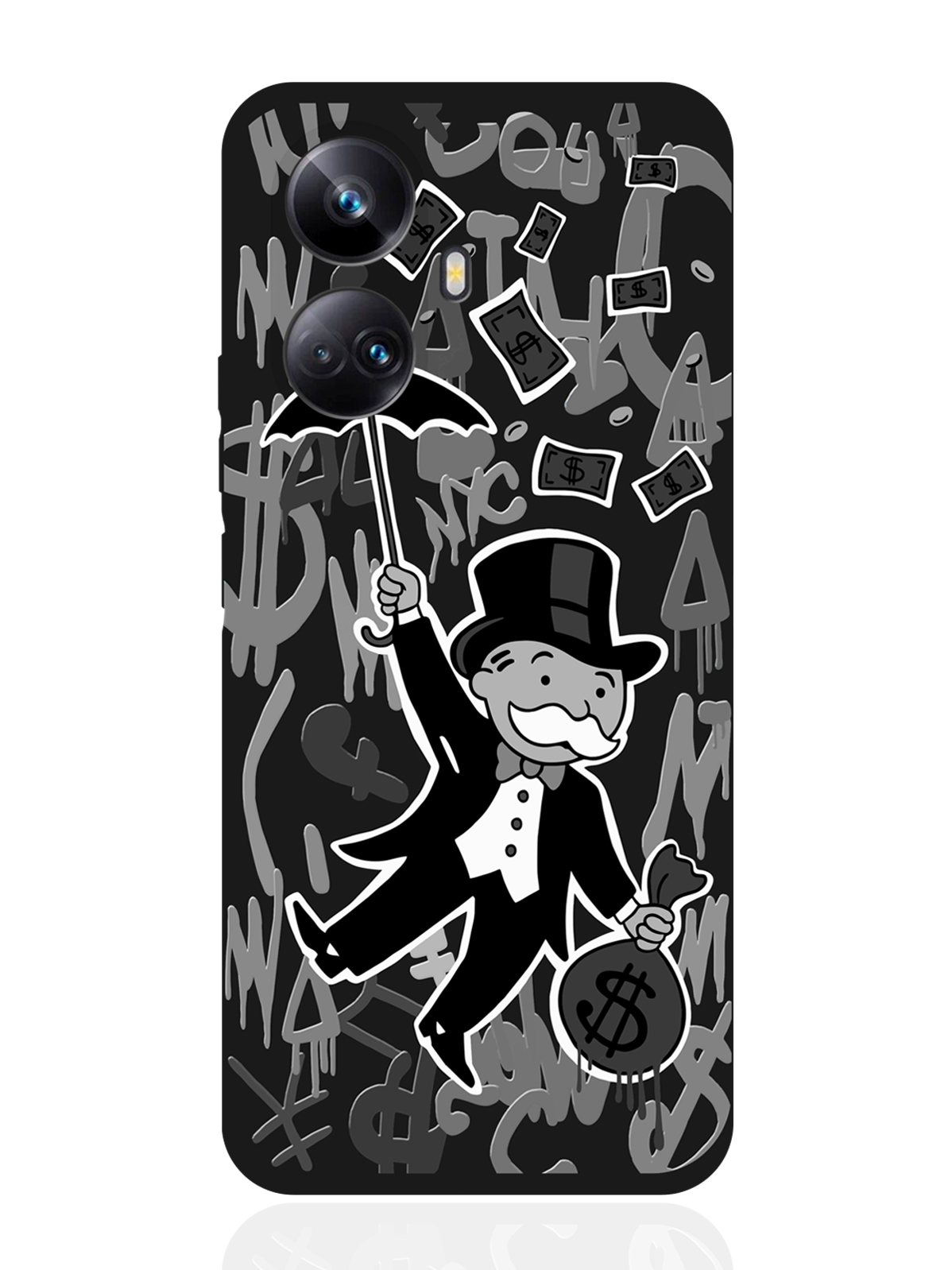 Чехол MustHaveCase для Realme 10 Pro Monopoly Black Edition/Монополия черный, Серый;черный
Чехол MustHaveCase для Realme 10 Pro Monopoly Black Edition/Монополия черный, Серый;черный