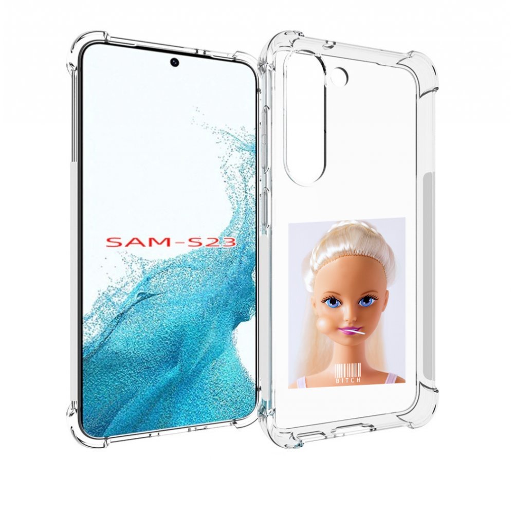 Чехол MyPads барби для Samsung Galaxy S23, Прозрачный, Tocco 
Чехол MyPads барби для Samsung Galaxy S23, Прозрачный, Tocco