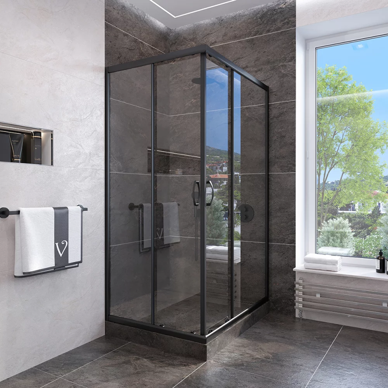 Душевой уголок Veconi Rovigo RV-113B 80x80x185, профиль чёрный матовый, стекло прозрачное
Душевой уголок Veconi Rovigo RV-113B 80x80x185, профиль чёрный матовый, стекло прозрачное