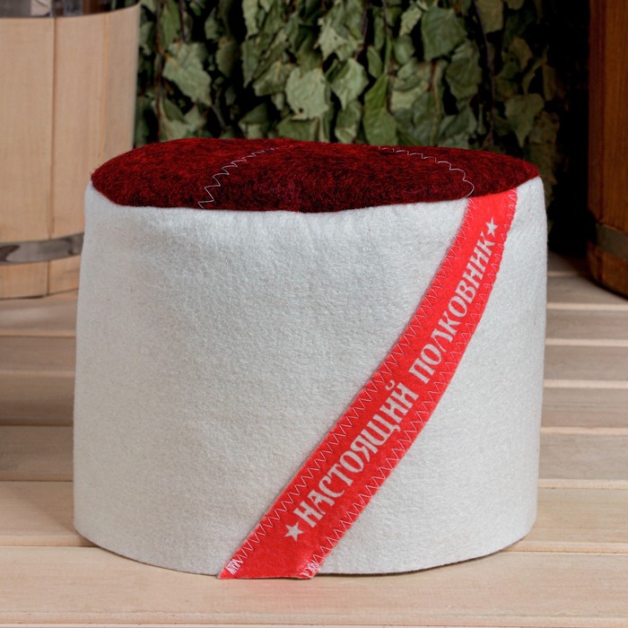 Шапка для бани Добропаровъ Настоящий полковник Р00011560 onesize белый, Настоящий полковник
Шапка для бани Добропаровъ Настоящий полковник Р00011560 onesize белый, Настоящий полковник