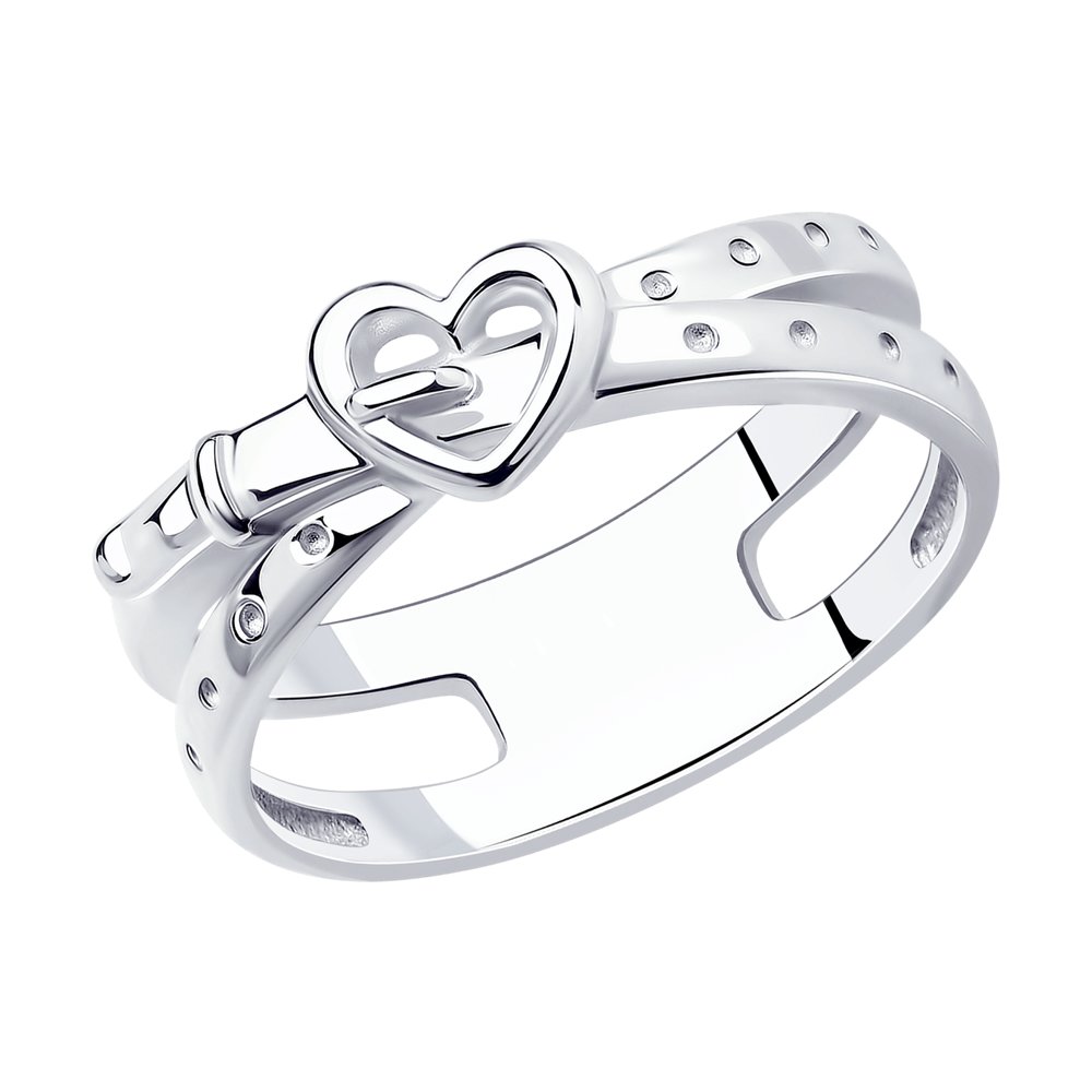 фото Кольцо из серебра р.19.5 sokolov 94013365