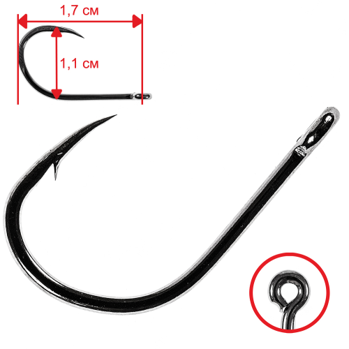 Одинарные крючки Owner Chod Hook классические №3, с колечком, загнутое острие, с бородкой, Черный, Owner Iseama 50188 № 3 (6шт.)
Одинарные крючки Owner Chod Hook классические №3, с колечком, загнутое острие, с бородкой, Черный, Owner Iseama 50188 № 3 (6шт.)