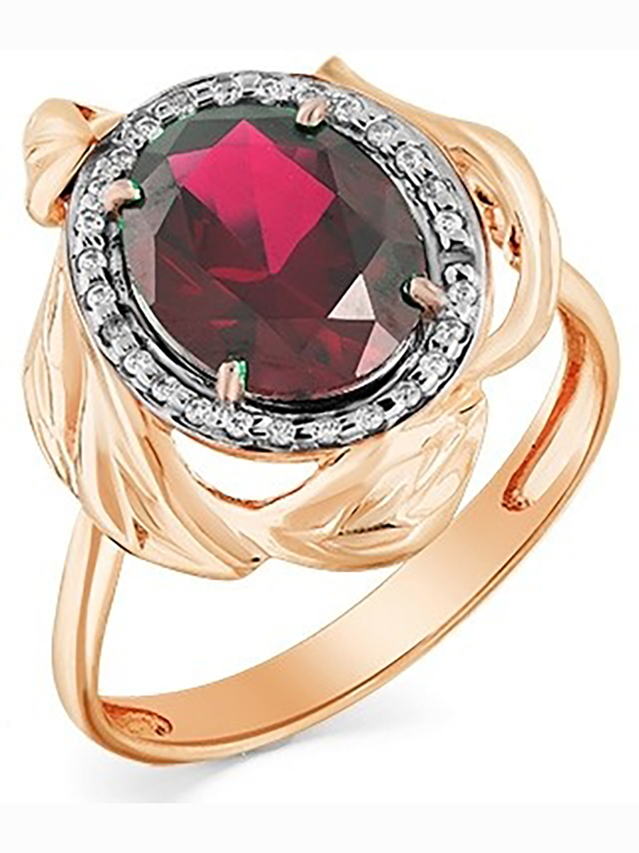 Кольцо из красного золота с корундом и фианитами р. 17 Master Brilliant 01-2-504-1601-011, 01-2-504-1601-011
Кольцо из красного золота с корундом и фианитами р. 17 Master Brilliant 01-2-504-1601-011, 01-2-504-1601-011