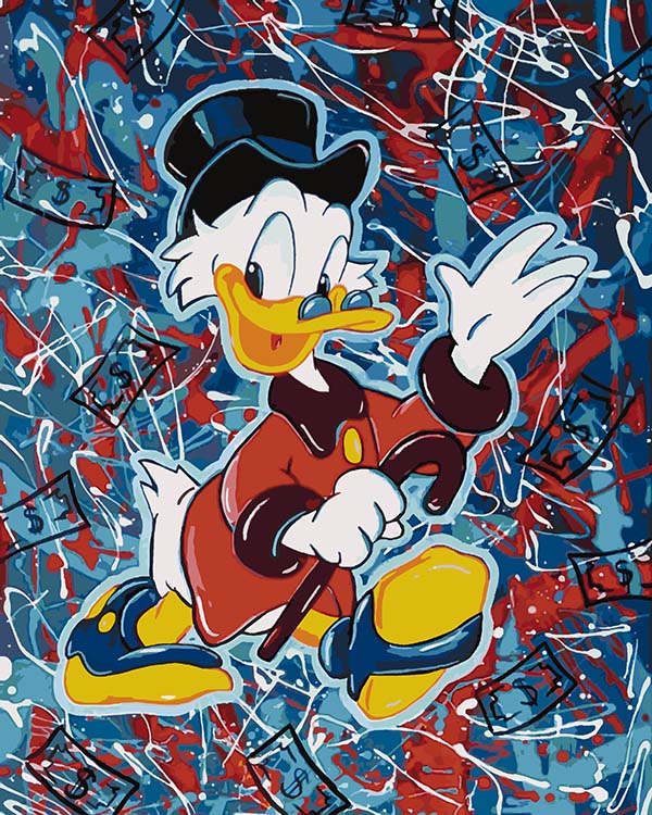Картина по номерам Артвентура «Скрудж МакДак Арт 4», 02ART4050DUCK10, Скрудж МакДак Арт 4
Картина по номерам Артвентура «Скрудж МакДак Арт 4», 02ART4050DUCK10, Скрудж МакДак Арт 4