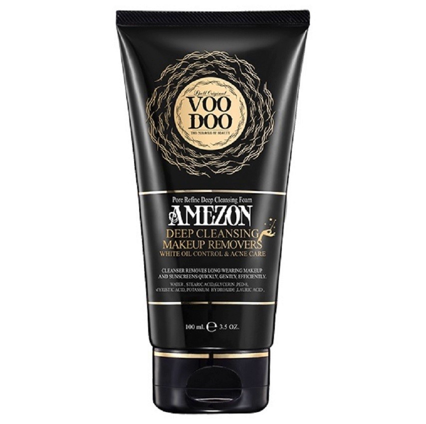 Пенка Voodoo для глубокого очищения жирной и проблемной кожи 100 г, Amezon Facial Foam Deep Cleansing & Makeup Remover
Пенка Voodoo для глубокого очищения жирной и проблемной кожи 100 г, Amezon Facial Foam Deep Cleansing & Makeup Remover