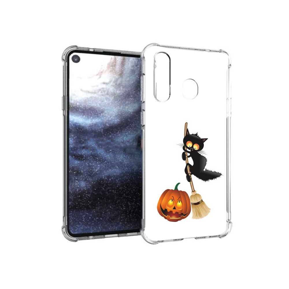 Чехол MyPads Tocco для Samsung Galaxy A8s хэлуинский котик (PT124633.501.667), Прозрачный, Tocco
Чехол MyPads Tocco для Samsung Galaxy A8s хэлуинский котик (PT124633.501.667), Прозрачный, Tocco