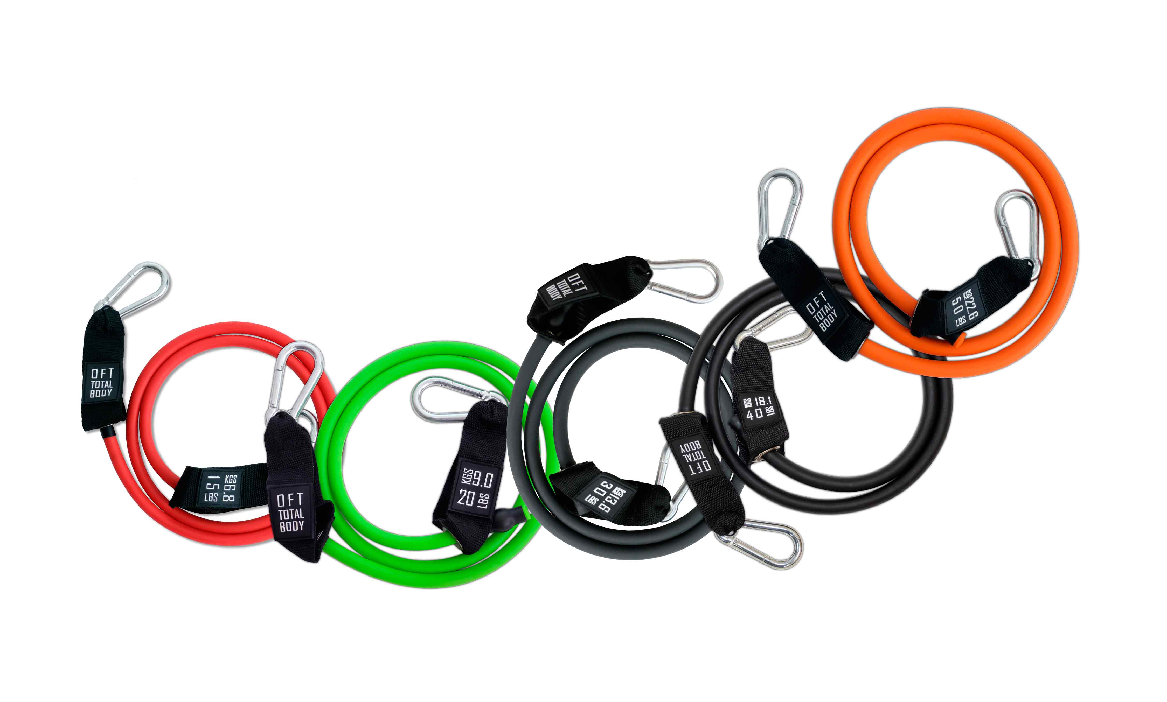 Original FitTools Комплект из 5 эспандеров с карабинами Original FitTools FT-ULTX-SET, Зеленый;красный;оранжевый;черный
Original FitTools Комплект из 5 эспандеров с карабинами Original FitTools FT-ULTX-SET, Зеленый;красный;оранжевый;черный