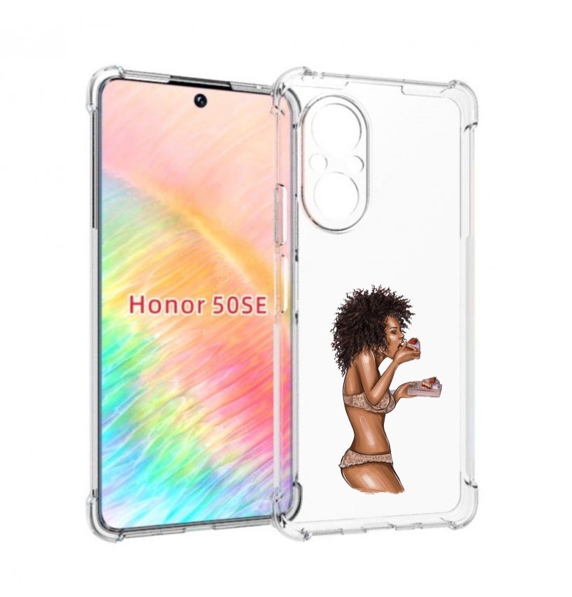 Чехол бампер MyPads Девушка-с-пирожными женский для Honor 50 SE, Прозрачный, Tocco
Чехол бампер MyPads Девушка-с-пирожными женский для Honor 50 SE, Прозрачный, Tocco