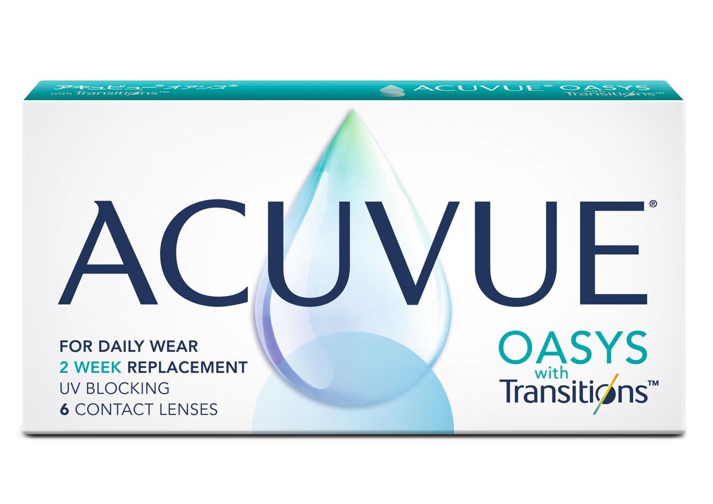 Контактные линзы Acuvue Oasys with Transitions 6 линз R 8,4 +3,00, Oasys with transitions 6 линз
Контактные линзы Acuvue Oasys with Transitions 6 линз R 8,4 +3,00, Oasys with transitions 6 линз