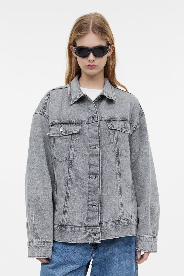 Джинсовая куртка женская H&M 1142870001 серая XS (доставка из-за рубежа), Серый, 1142870001
Джинсовая куртка женская H&M 1142870001 серая XS (доставка из-за рубежа), Серый, 1142870001