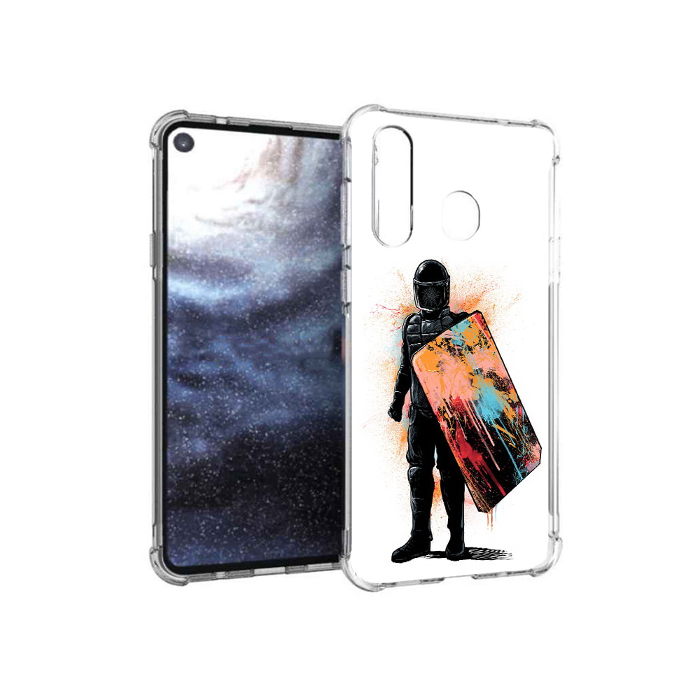 Чехол MyPads Tocco для Samsung Galaxy A8s солдат с красочным щитом (PT124633.501.614), Прозрачный, Tocco
Чехол MyPads Tocco для Samsung Galaxy A8s солдат с красочным щитом (PT124633.501.614), Прозрачный, Tocco