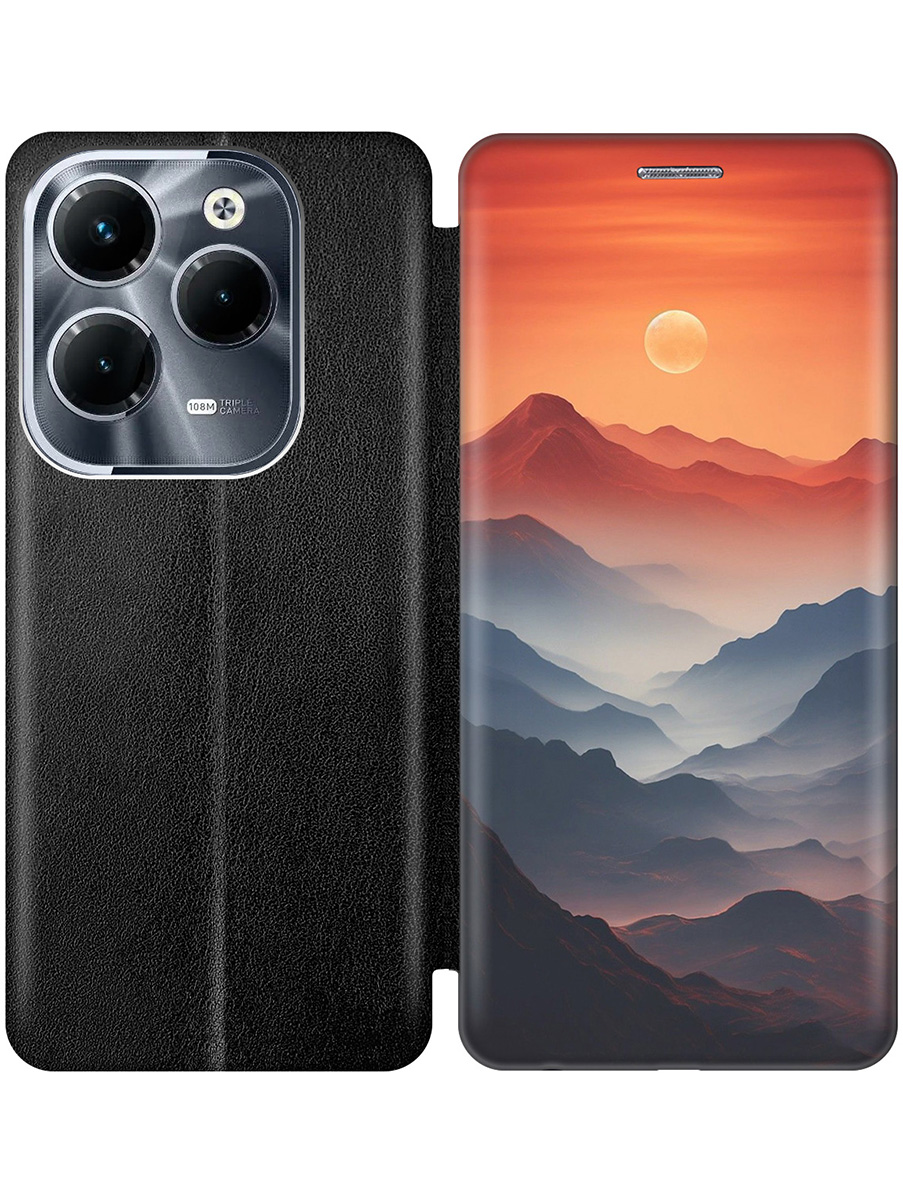 Чехол-книжка на Infinix Hot 40/Hot 40 Pro с принтом "Луна над горами" черный, Оранжевый;черный, 778679210
Чехол-книжка на Infinix Hot 40/Hot 40 Pro с принтом "Луна над горами" черный, Оранжевый;черный, 778679210