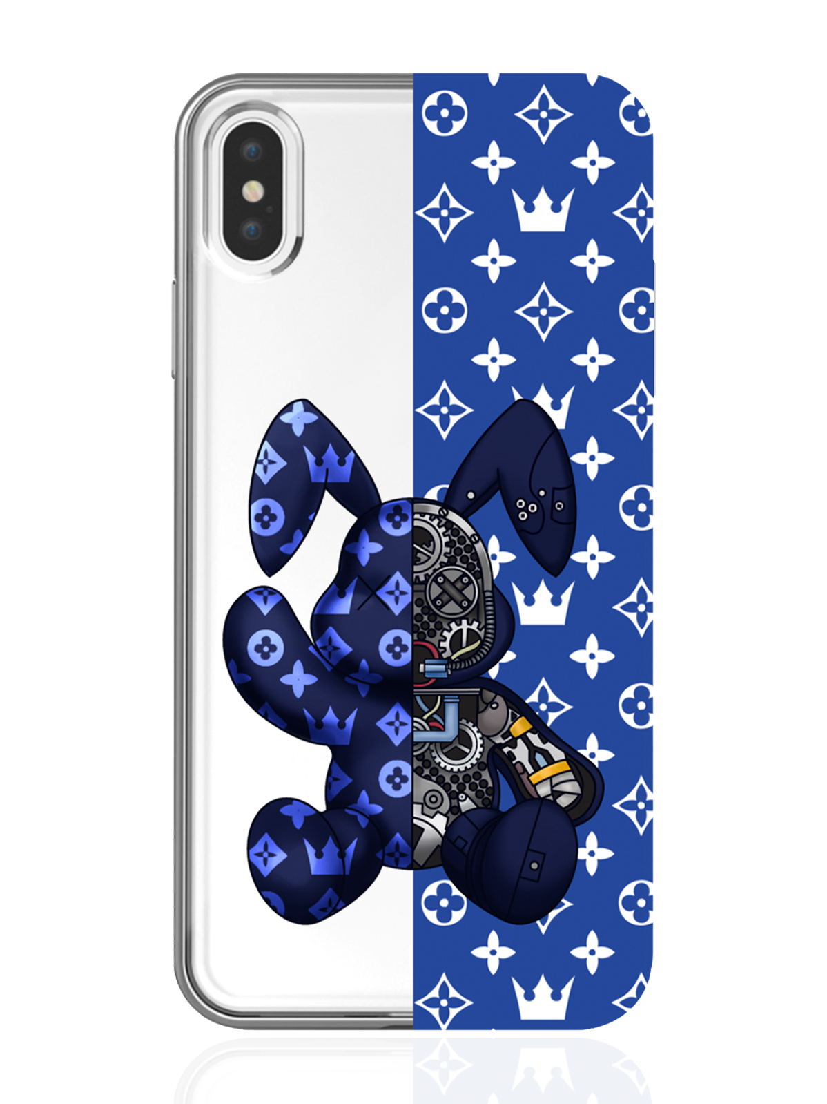 Чехол MustHaveCase для iPhone Xs Max Bunny Синий прозрачный, iPhone Xs Max Bunny Синий
Чехол MustHaveCase для iPhone Xs Max Bunny Синий прозрачный, iPhone Xs Max Bunny Синий