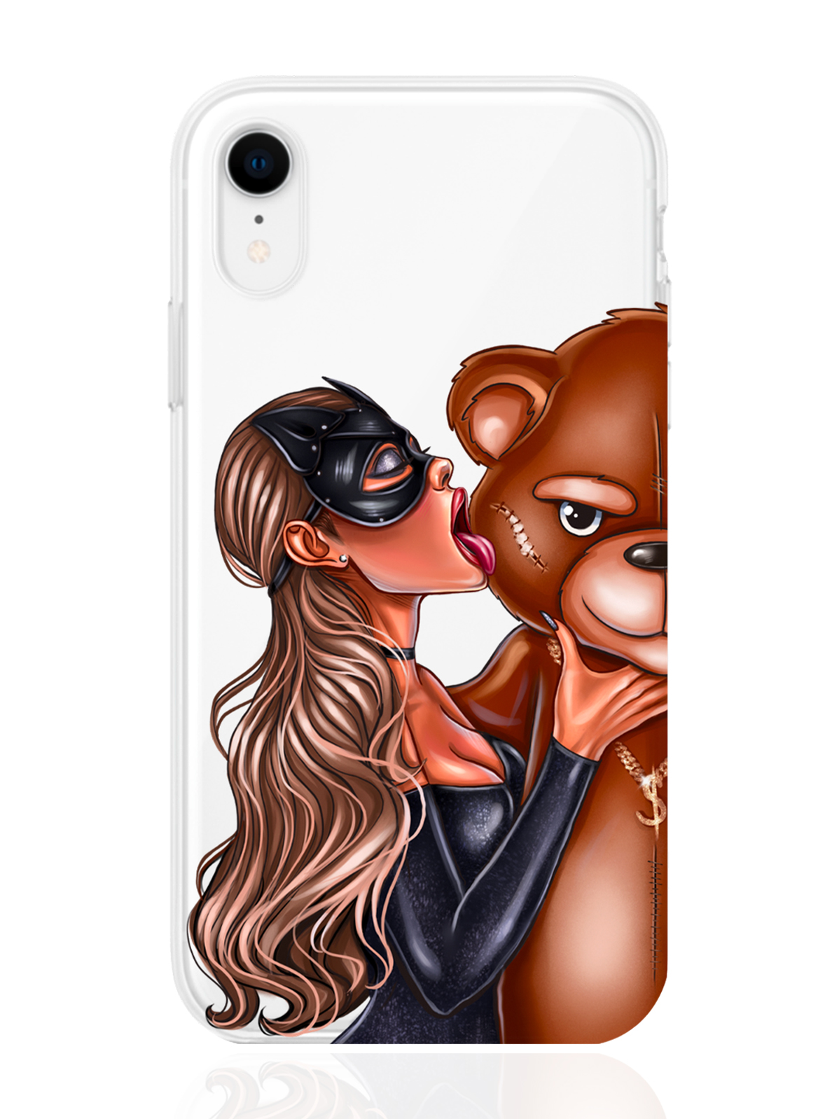 Чехол MustHaveCase для iPhone XR Кошечка русая и мишка прозрачный, iPhone XR Кошечка русая и мишка
Чехол MustHaveCase для iPhone XR Кошечка русая и мишка прозрачный, iPhone XR Кошечка русая и мишка