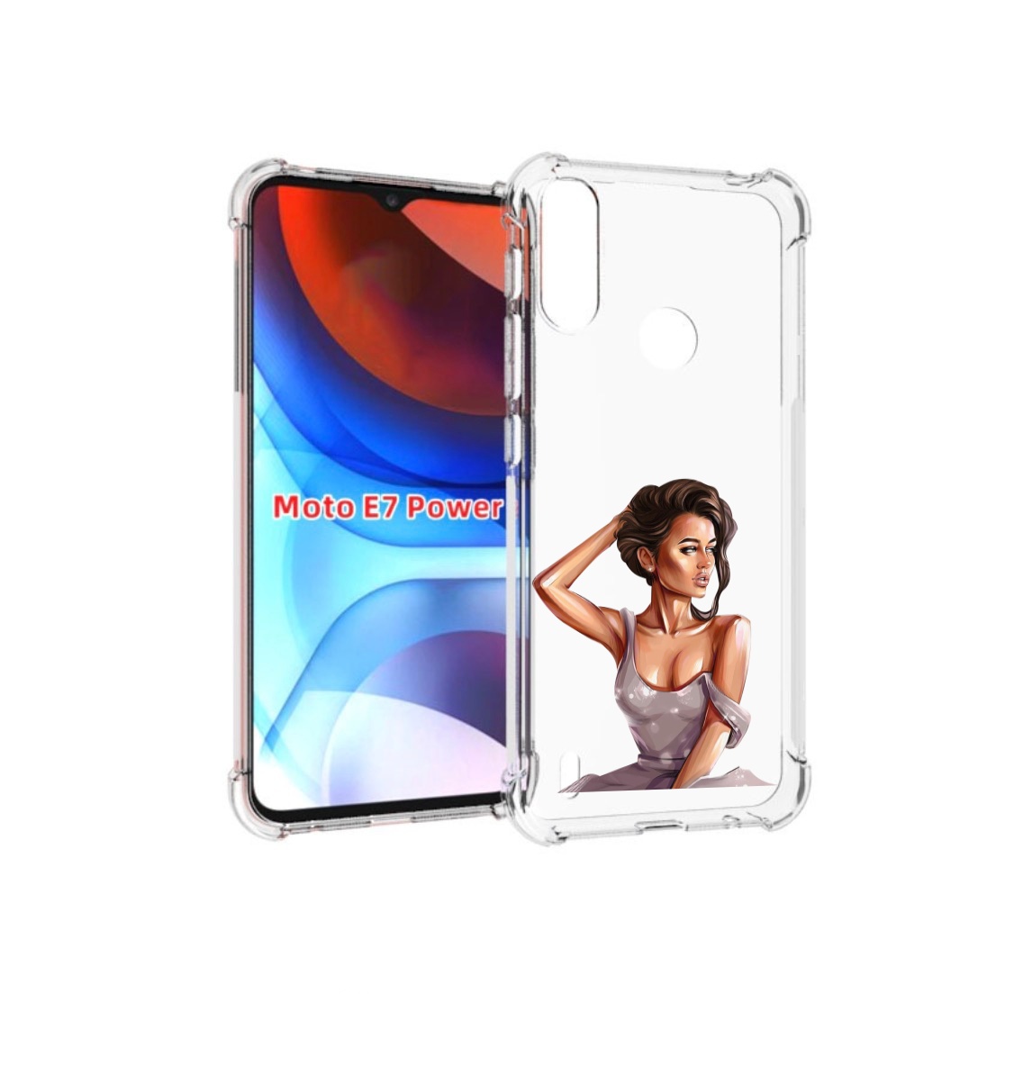 Чехол MyPads Девушка-с-прической женский для Motorola Moto E7 Power, Прозрачный, Tocco
Чехол MyPads Девушка-с-прической женский для Motorola Moto E7 Power, Прозрачный, Tocco