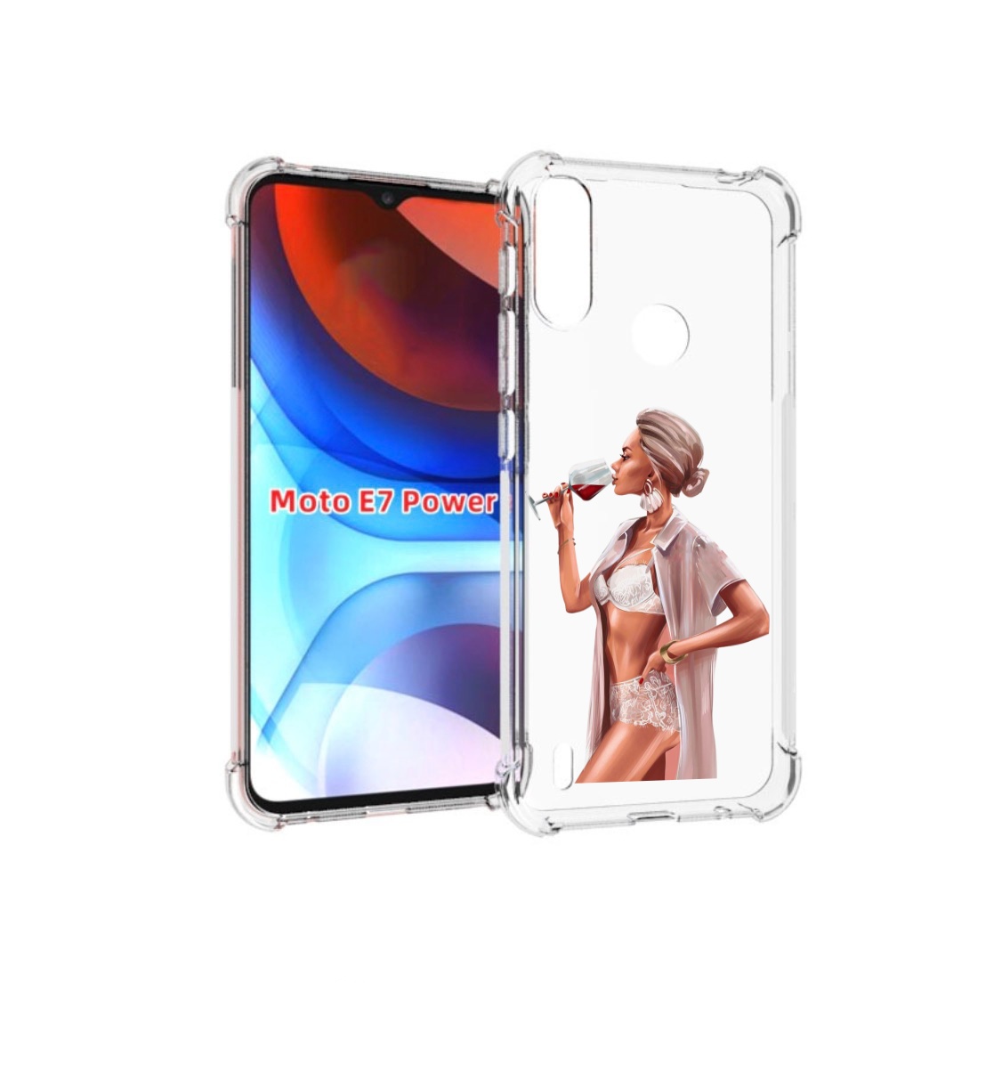 Чехол MyPads Девушка-с-вином женский для Motorola Moto E7 Power, Прозрачный, Tocco
Чехол MyPads Девушка-с-вином женский для Motorola Moto E7 Power, Прозрачный, Tocco