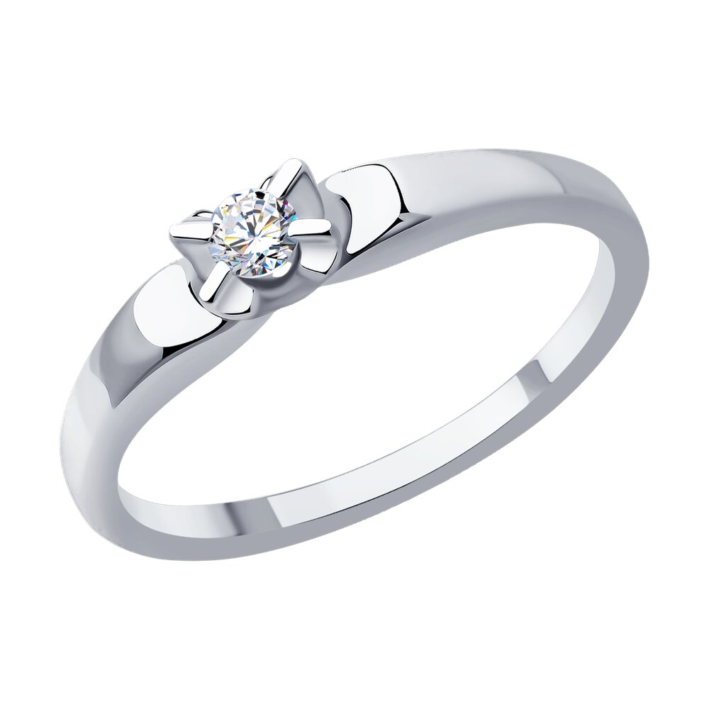 Кольцо помолвочное из белого золота с бриллиантом р. 18 SOKOLOV Diamonds 1012389-3, 1012389-3
Кольцо помолвочное из белого золота с бриллиантом р. 18 SOKOLOV Diamonds 1012389-3, 1012389-3