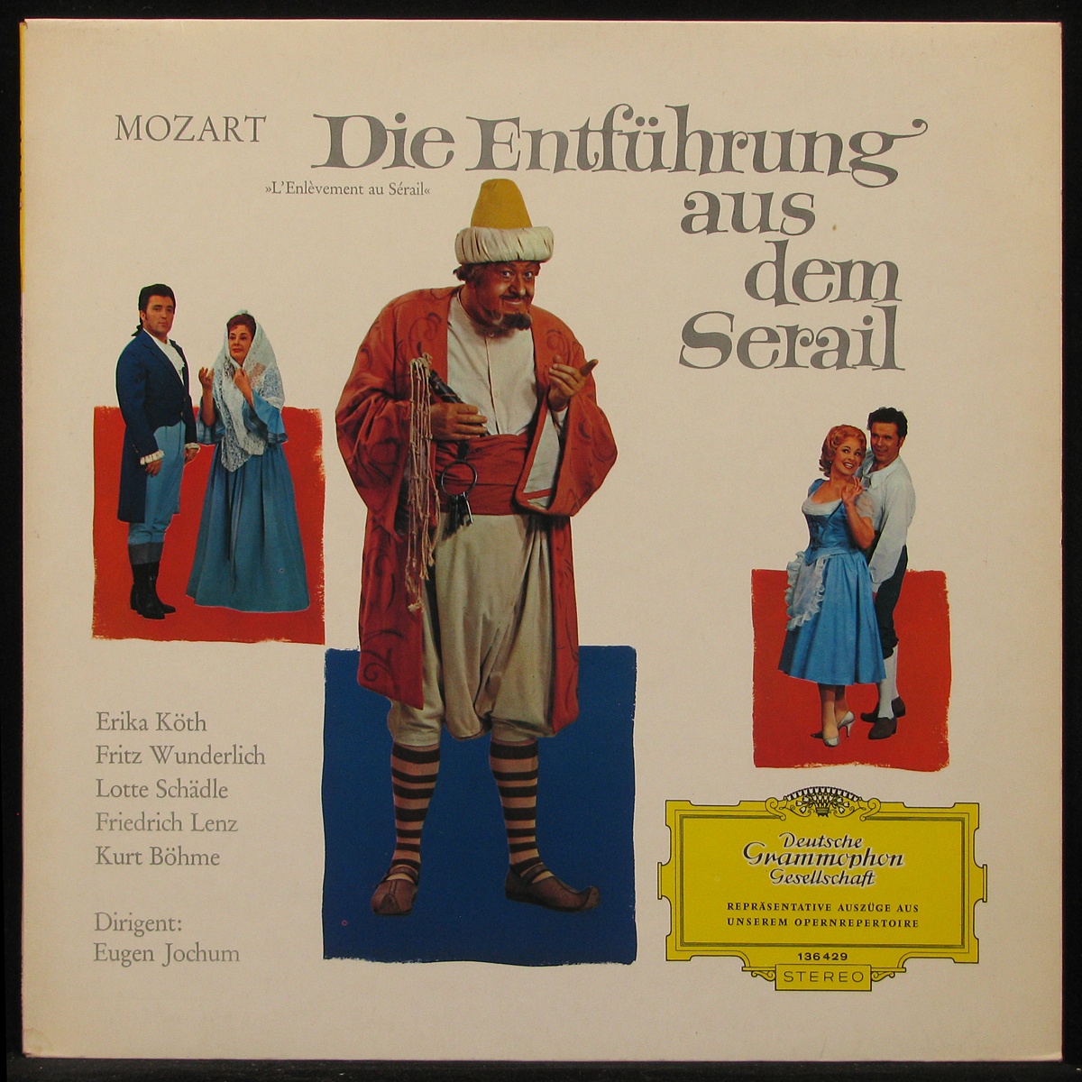 LP Erika Köth / Lotte Schädle / Fritz Wunderlich + V/A - Mozart: Die Entfuhrung (292733)
LP Erika Köth / Lotte Schädle / Fritz Wunderlich + V/A - Mozart: Die Entfuhrung (292733)