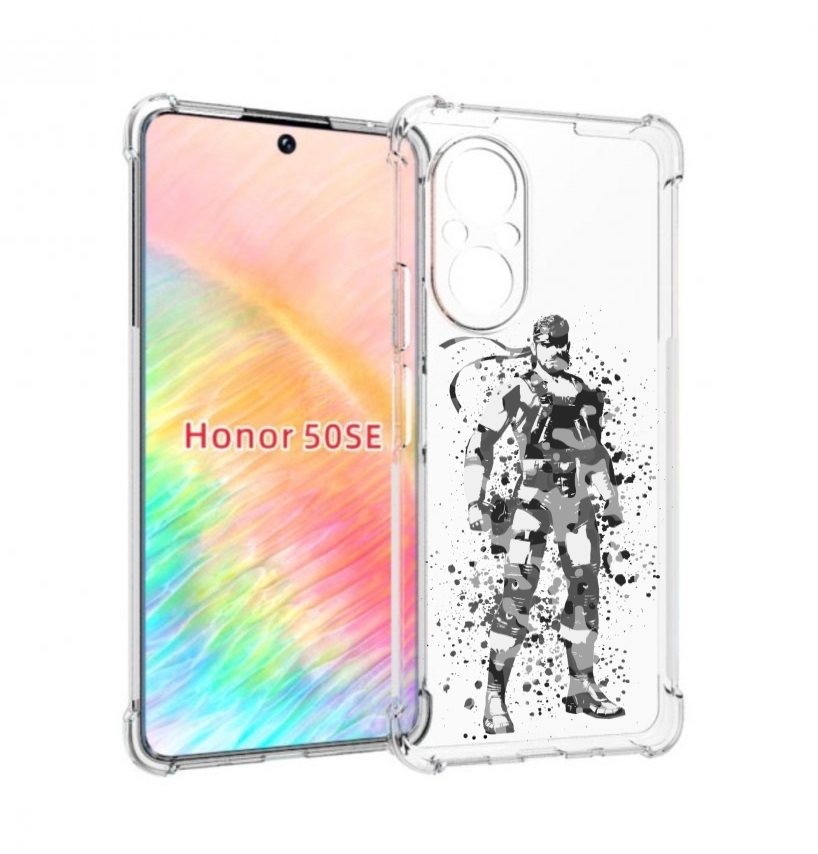 Чехол бампер MyPads Metal Gear Solid Snakes для Honor 50 SE прот, Прозрачный, Tocco
Чехол бампер MyPads Metal Gear Solid Snakes для Honor 50 SE прот, Прозрачный, Tocco