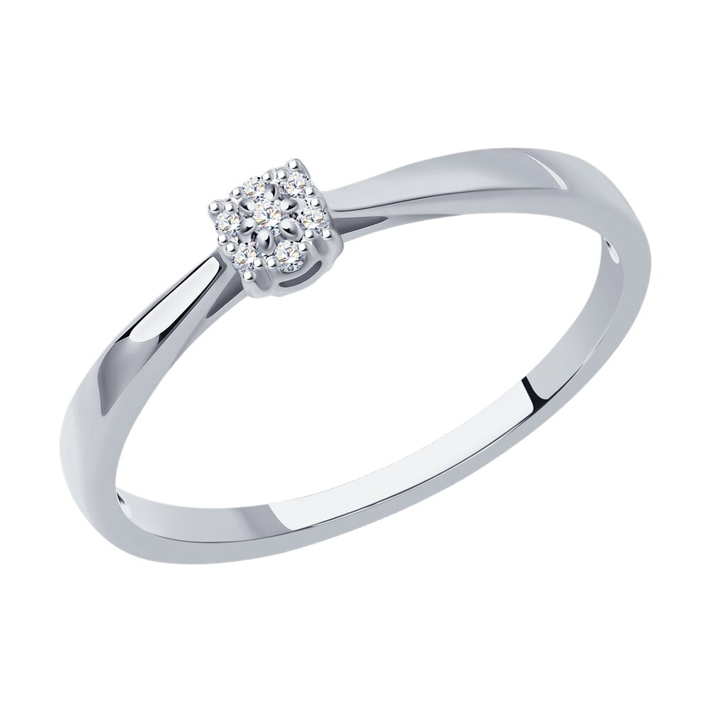 Кольцо помолвочное из белого золота с бриллиантом р. SOKOLOV Diamonds 1012348-3, 1012348-3
Кольцо помолвочное из белого золота с бриллиантом р. SOKOLOV Diamonds 1012348-3, 1012348-3