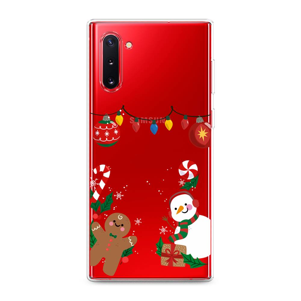Чехол на Samsung Galaxy Note 10 "Новогоднее настроение", Коричневый;красный;зеленый, 28650-5
Чехол на Samsung Galaxy Note 10 "Новогоднее настроение", Коричневый;красный;зеленый, 28650-5