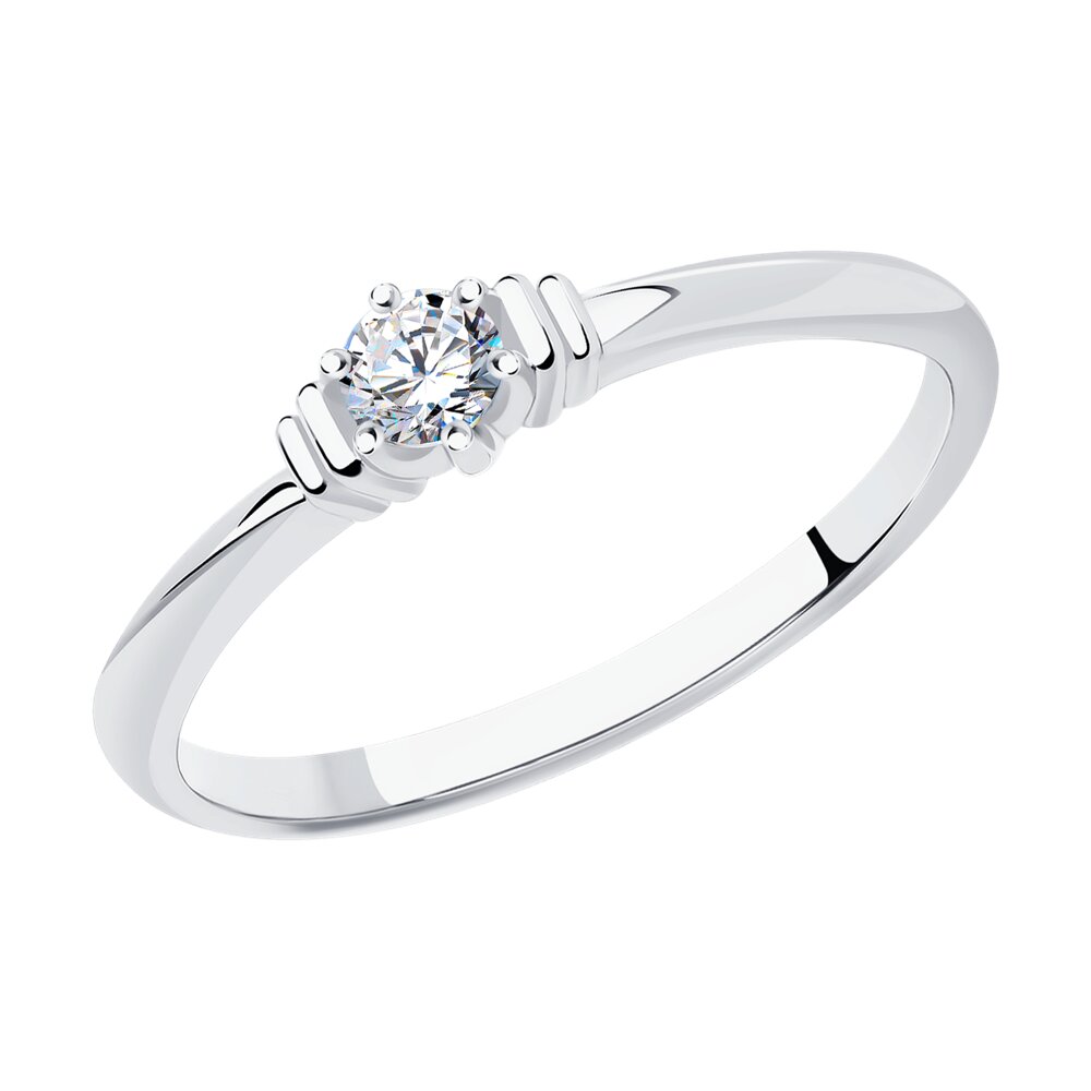Кольцо помолвочное из белого золота с бриллиантом р. SOKOLOV Diamonds 1012276-3, 1012276-3
Кольцо помолвочное из белого золота с бриллиантом р. SOKOLOV Diamonds 1012276-3, 1012276-3
