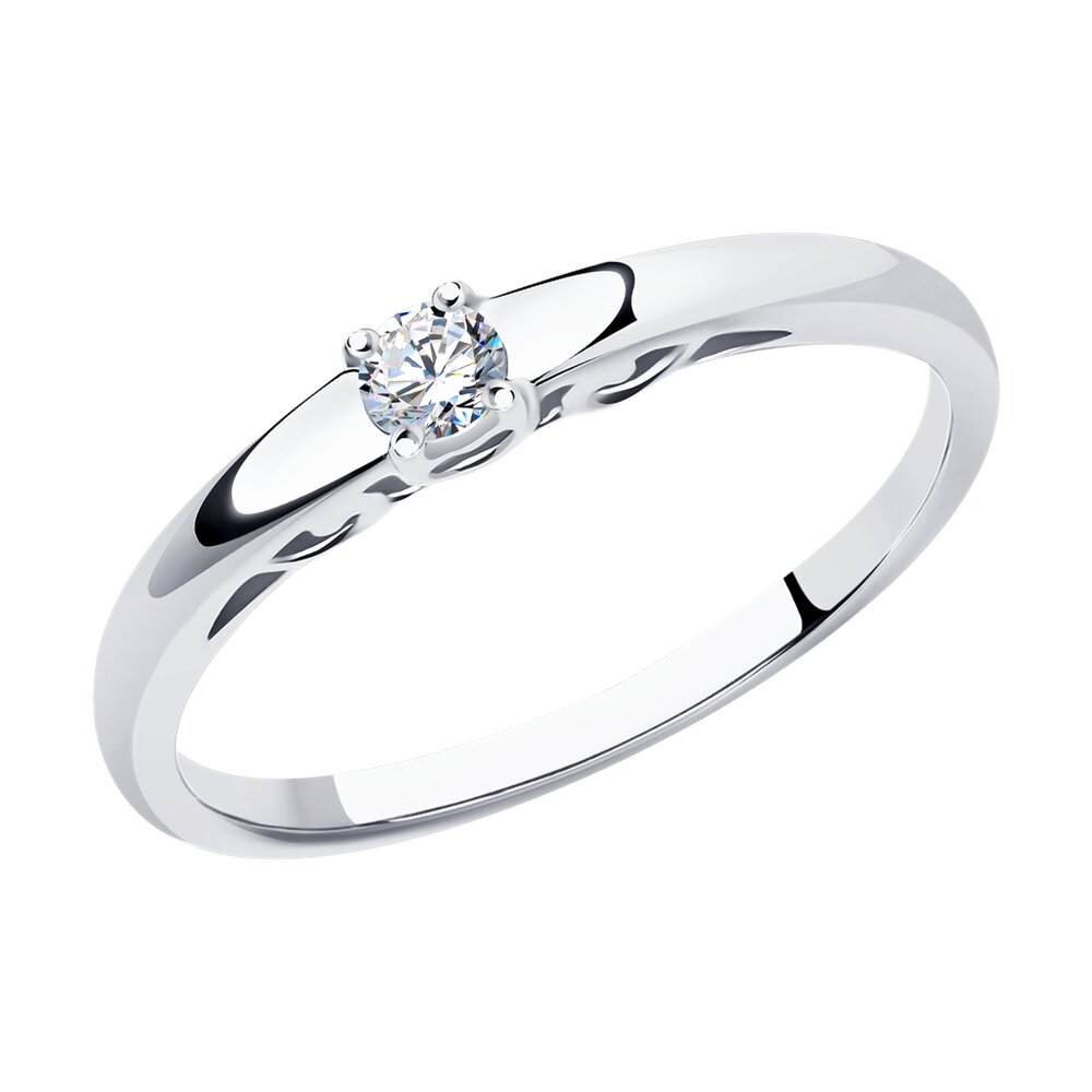 Кольцо помолвочное из белого золота с бриллиантом р. 18,5 SOKOLOV Diamonds 1012260-3, 1012260-3
Кольцо помолвочное из белого золота с бриллиантом р. 18,5 SOKOLOV Diamonds 1012260-3, 1012260-3