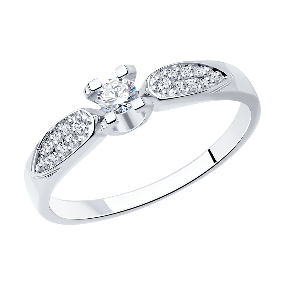 Кольцо помолвочное из белого золота с бриллиантом р. SOKOLOV Diamonds 1012216-3, 1012216-3
Кольцо помолвочное из белого золота с бриллиантом р. SOKOLOV Diamonds 1012216-3, 1012216-3