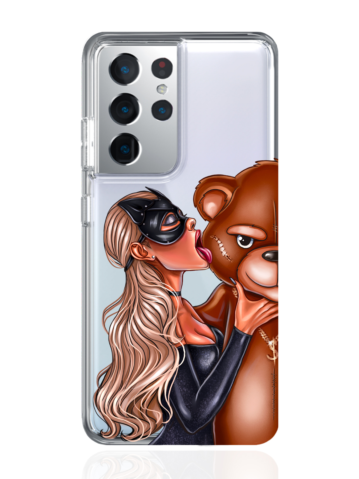 Чехол MustHaveCase для Samsung Galaxy S21 Ultra Кошечка блондинка и мишка прозрачный, Samsung Galaxy S21 Ultra Кошечка блондинка и мишка
Чехол MustHaveCase для Samsung Galaxy S21 Ultra Кошечка блондинка и мишка прозрачный, Samsung Galaxy S21 Ultra Кошечка блондинка и мишка