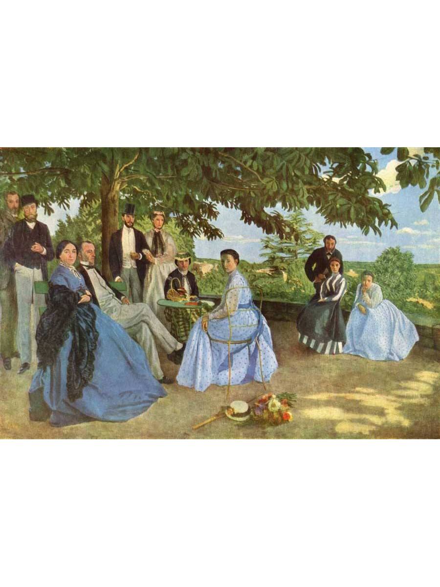 Постер DRABS A3 Жан Фредерик Базиль. Семейная встреча
Постер DRABS A3 Жан Фредерик Базиль. Семейная встреча