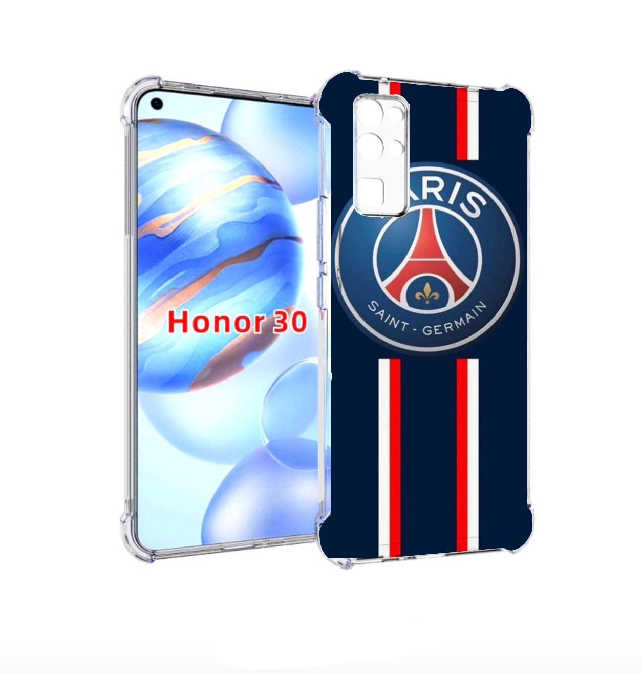 Чехол бампер MyPads фк псж для Honor 30 (BMH-AN10) противоударный, Прозрачный, Tocco
Чехол бампер MyPads фк псж для Honor 30 (BMH-AN10) противоударный, Прозрачный, Tocco