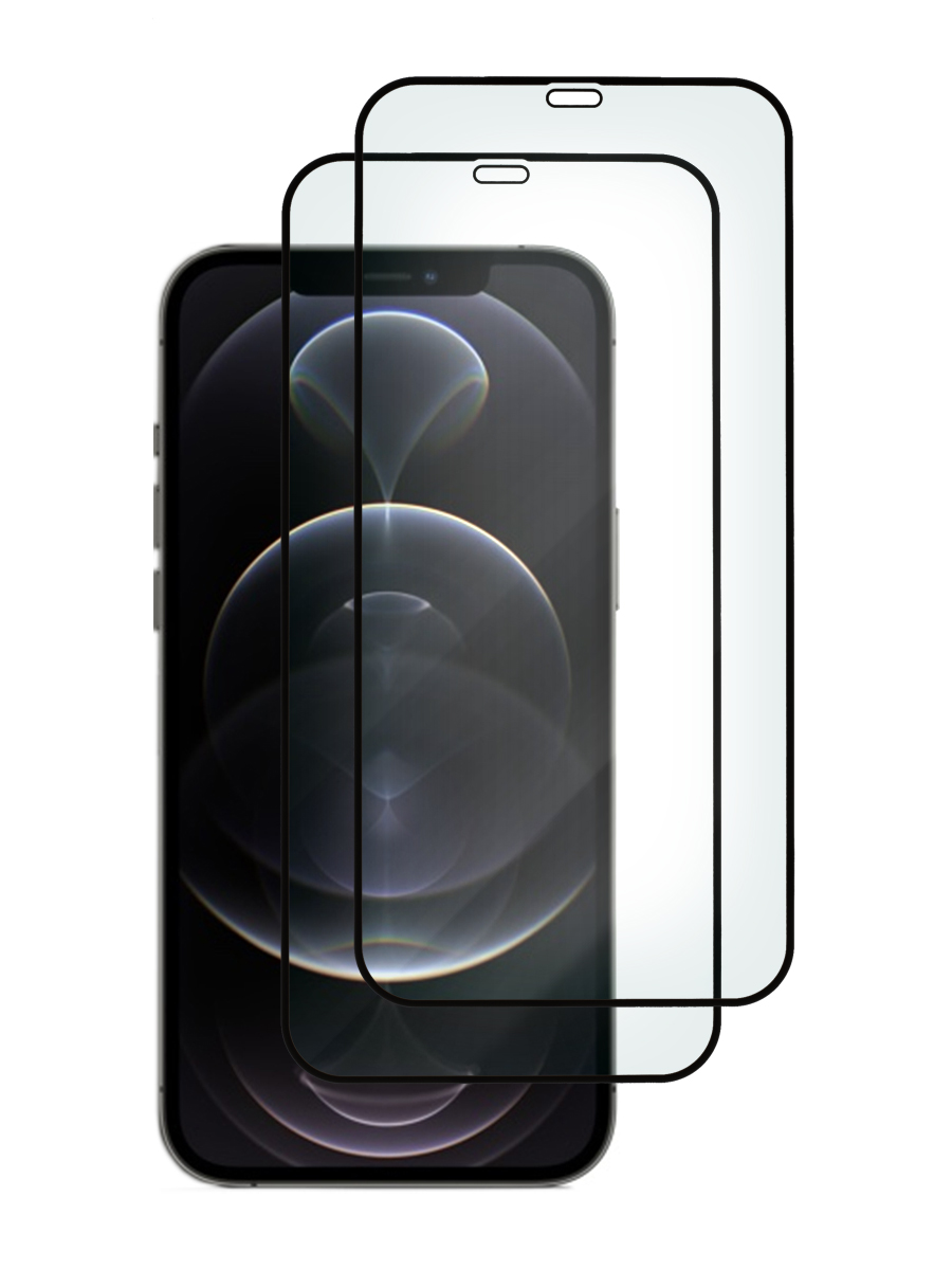Защитное стекло 2 шт Zibelino 5D для Apple iPhone 12, 12 Pro 6.1" черный, ZTG-5D-APL-12PRO-SET2-BLK
Защитное стекло 2 шт Zibelino 5D для Apple iPhone 12, 12 Pro 6.1" черный, ZTG-5D-APL-12PRO-SET2-BLK