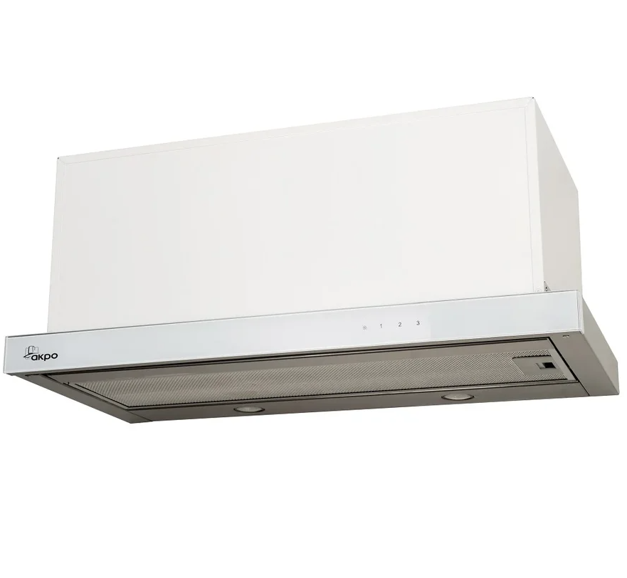 Вытяжка встраиваемая AKPO WK-7 Light touch glass twin II 60 белый, WK-7 Light touch glass twin II 60
Вытяжка встраиваемая AKPO WK-7 Light touch glass twin II 60 белый, WK-7 Light touch glass twin II 60