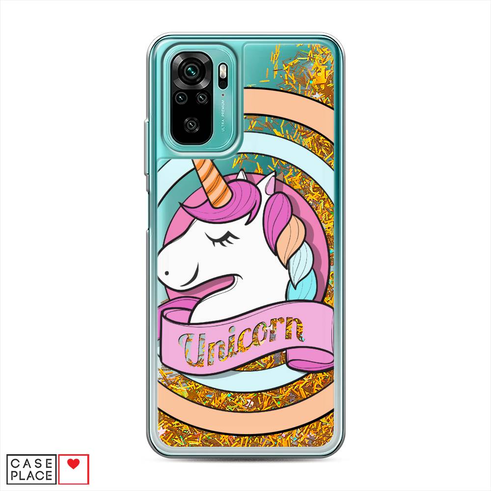 Жидкий чехол с блестками "Unicorn зефирный" на Xiaomi Redmi Note 10, 39790-1 
Жидкий чехол с блестками "Unicorn зефирный" на Xiaomi Redmi Note 10, 39790-1