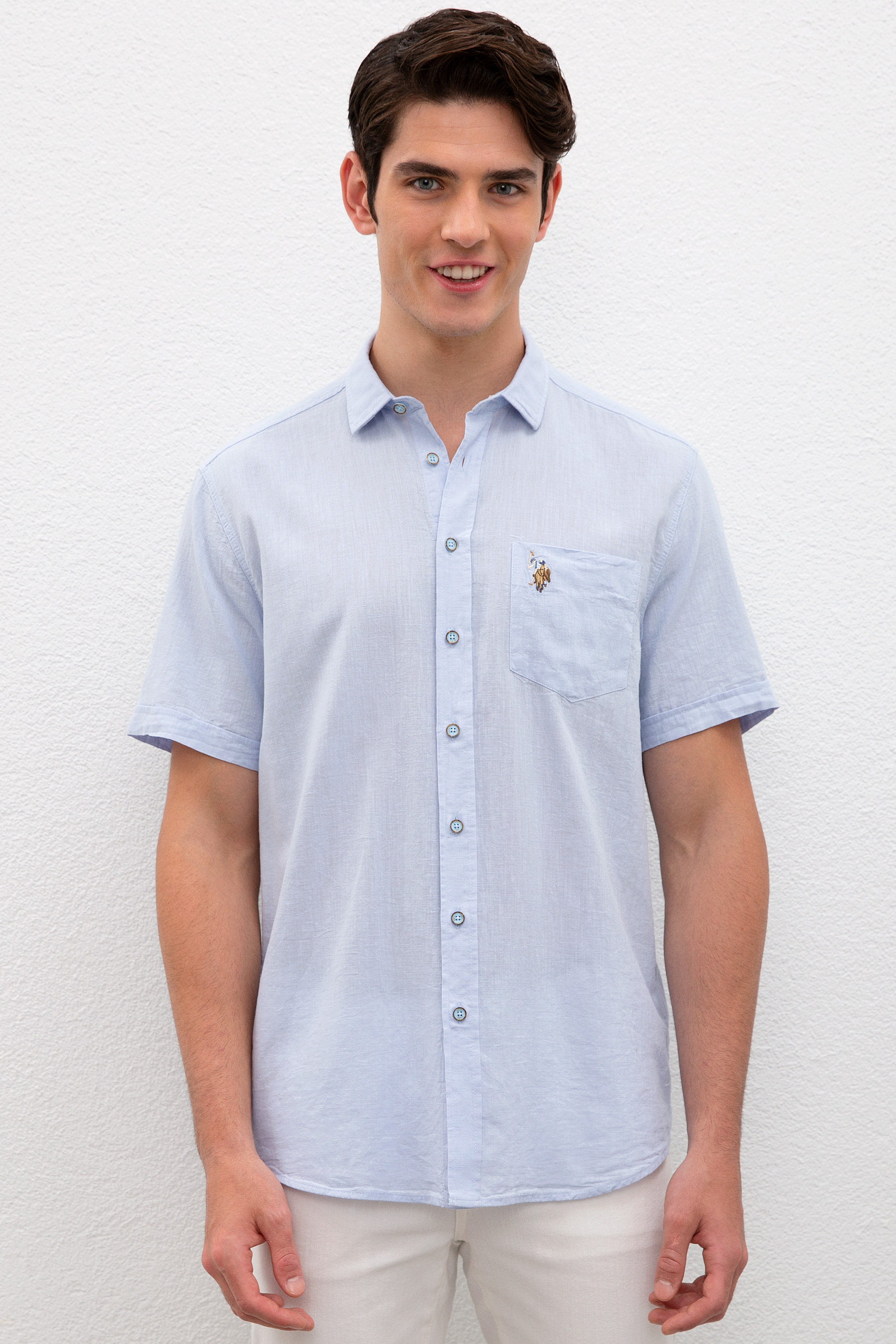 Рубашка мужская U.S. POLO Assn. G081SZ0040ELFY020Y голубая M, Голубой, G081SZ0040ELFY020Y
Рубашка мужская U.S. POLO Assn. G081SZ0040ELFY020Y голубая M, Голубой, G081SZ0040ELFY020Y