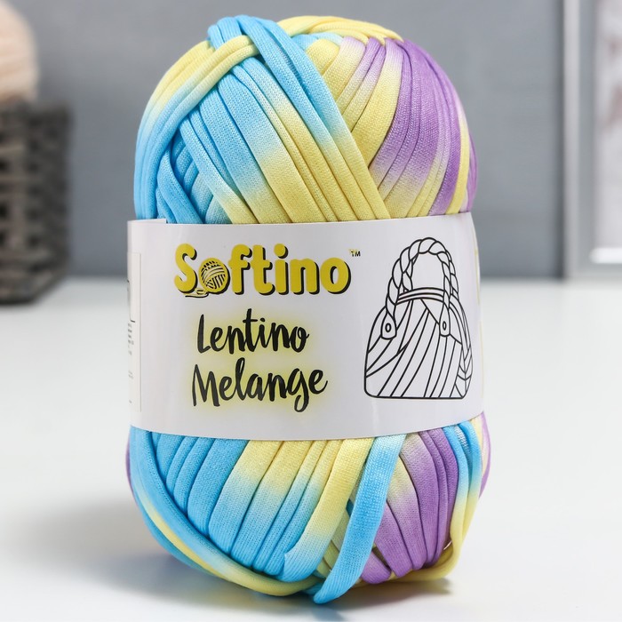 Пряжа трикотажная 95% хлопок, 5% эластан Lentino Melange 100 гр 30 м цвет 6 (2 шт), Разноцветный
Пряжа трикотажная 95% хлопок, 5% эластан Lentino Melange 100 гр 30 м цвет 6 (2 шт), Разноцветный