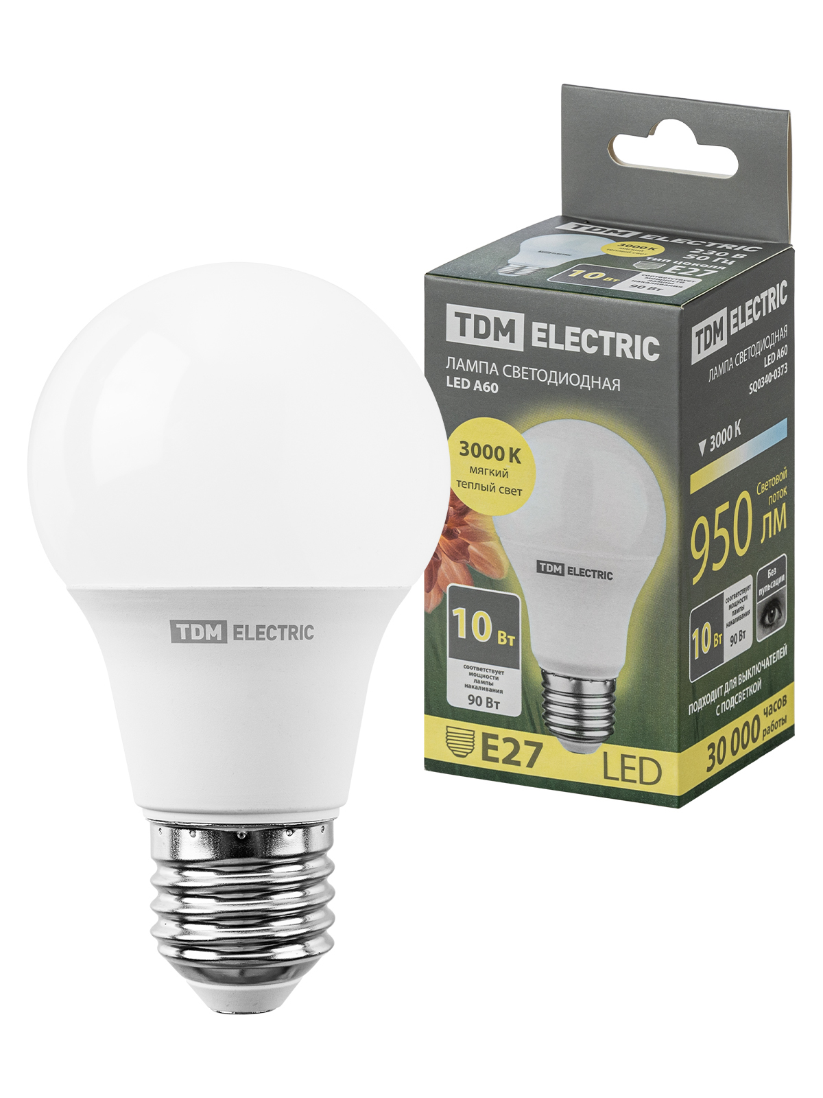 Лампа светодиодная E27 TDM SQ0340-0373
Лампа светодиодная E27 TDM SQ0340-0373