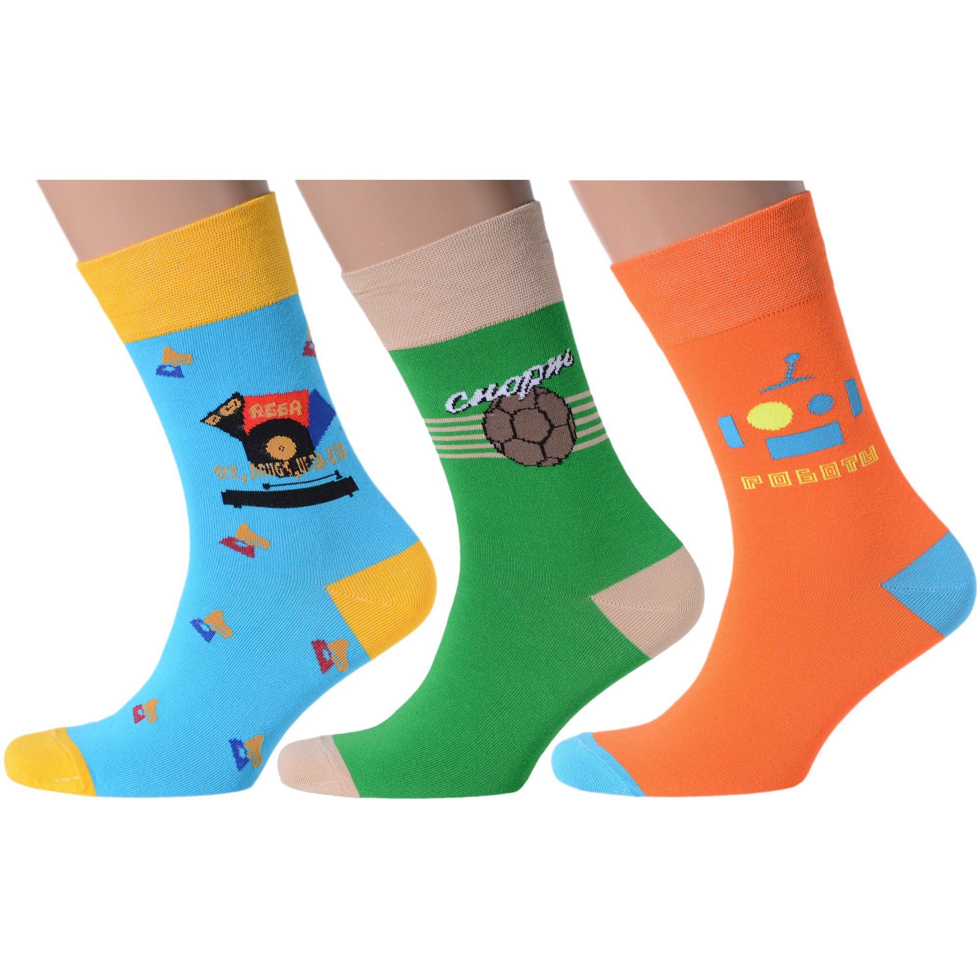 Комплект носков мужских MoscowSocksClub msk3-А разноцветных 25, Голубой;зеленый;оранжевый, msk3-А
Комплект носков мужских MoscowSocksClub msk3-А разноцветных 25, Голубой;зеленый;оранжевый, msk3-А