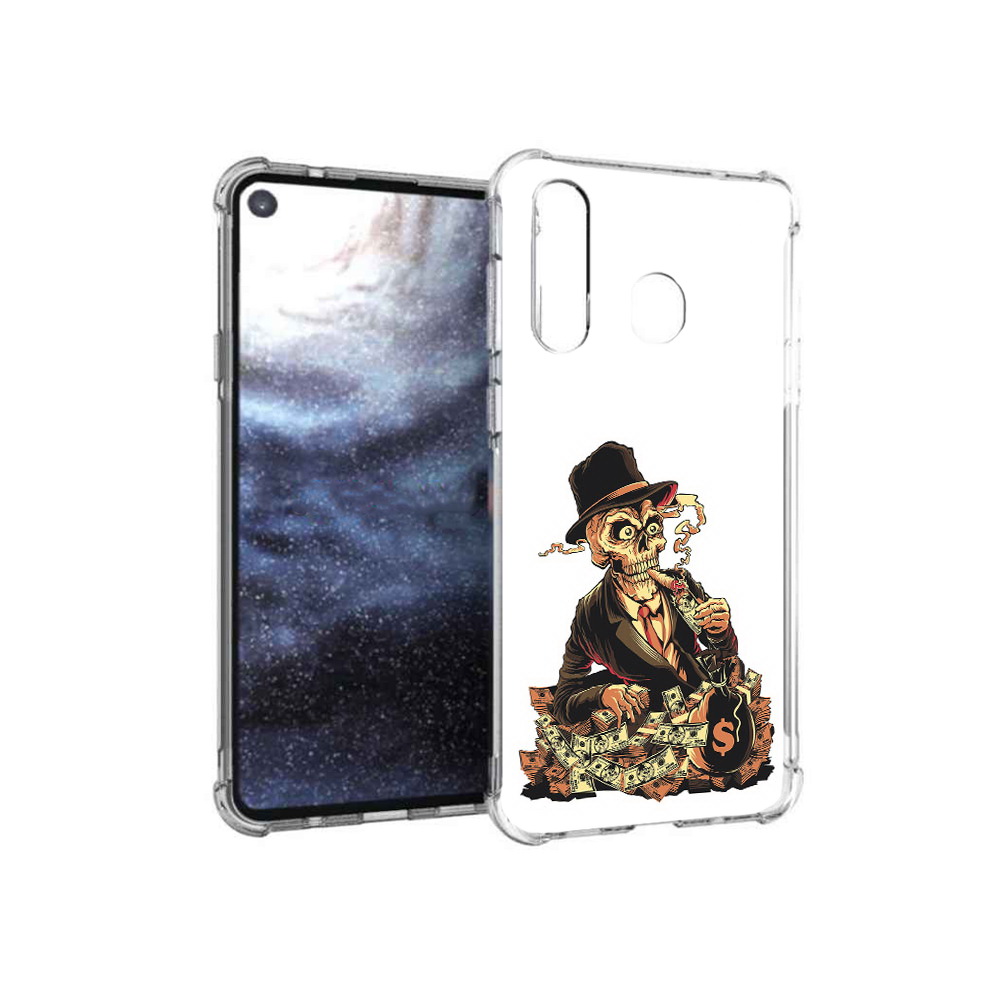 Чехол MyPads Tocco для Samsung Galaxy A8s нарисованный череп с сигаретой, Прозрачный, Tocco
Чехол MyPads Tocco для Samsung Galaxy A8s нарисованный череп с сигаретой, Прозрачный, Tocco