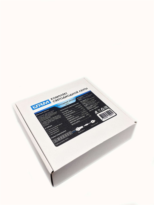 Комплект светодиодной ленты SMD 5050, 60 LED, 12 В, 14.4 Вт, 10-12 лм, IP65, 3 м URM, 14,4-N01017
Комплект светодиодной ленты SMD 5050, 60 LED, 12 В, 14.4 Вт, 10-12 лм, IP65, 3 м URM, 14,4-N01017