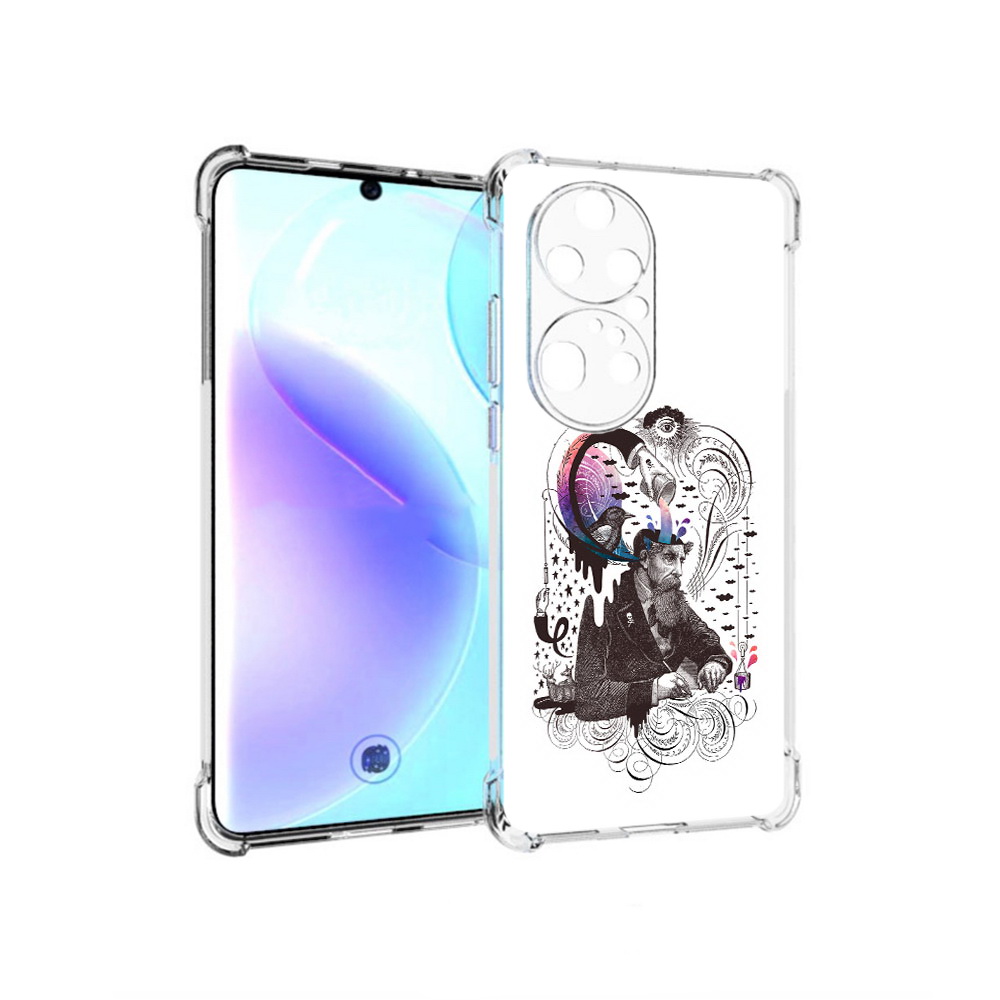 Чехол MyPads Tocco для Huawei P50 Pro абстракция думающий мужчина, Прозрачный, Tocco
Чехол MyPads Tocco для Huawei P50 Pro абстракция думающий мужчина, Прозрачный, Tocco