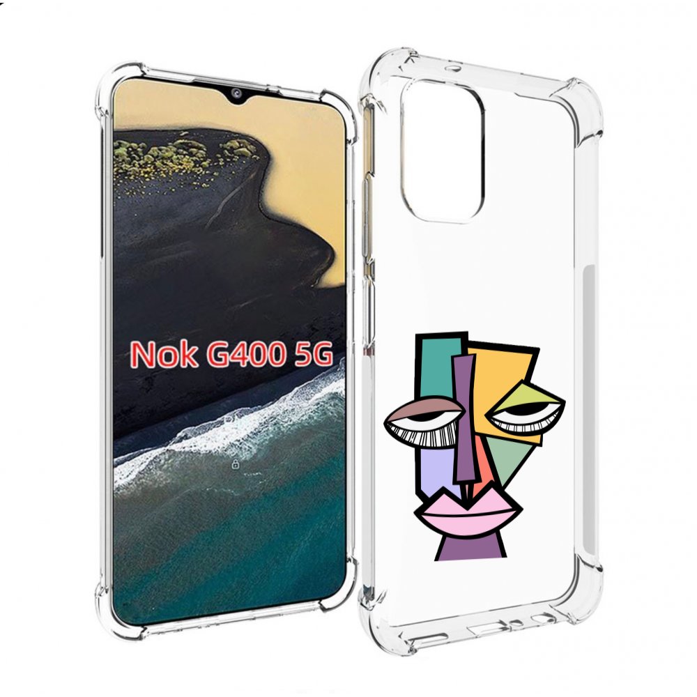 Чехол MyPads лицо из квадратиков с глазами женский для Nokia G400 5G, Прозрачный, Tocco
Чехол MyPads лицо из квадратиков с глазами женский для Nokia G400 5G, Прозрачный, Tocco
