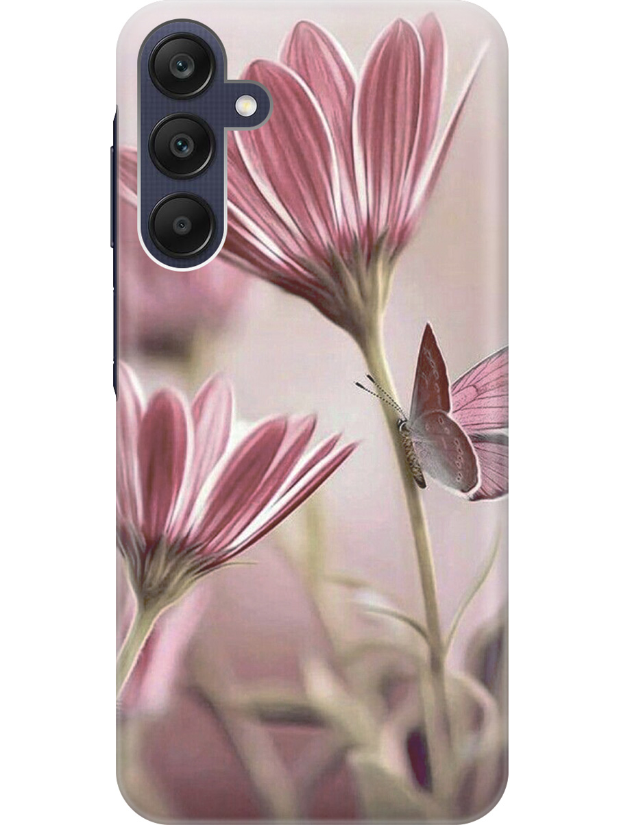 Силиконовый чехол на Samsung Galaxy A25 с рисунком "Бабочка на розовом цветке", Бежевый;розовый, 20012134
Силиконовый чехол на Samsung Galaxy A25 с рисунком "Бабочка на розовом цветке", Бежевый;розовый, 20012134