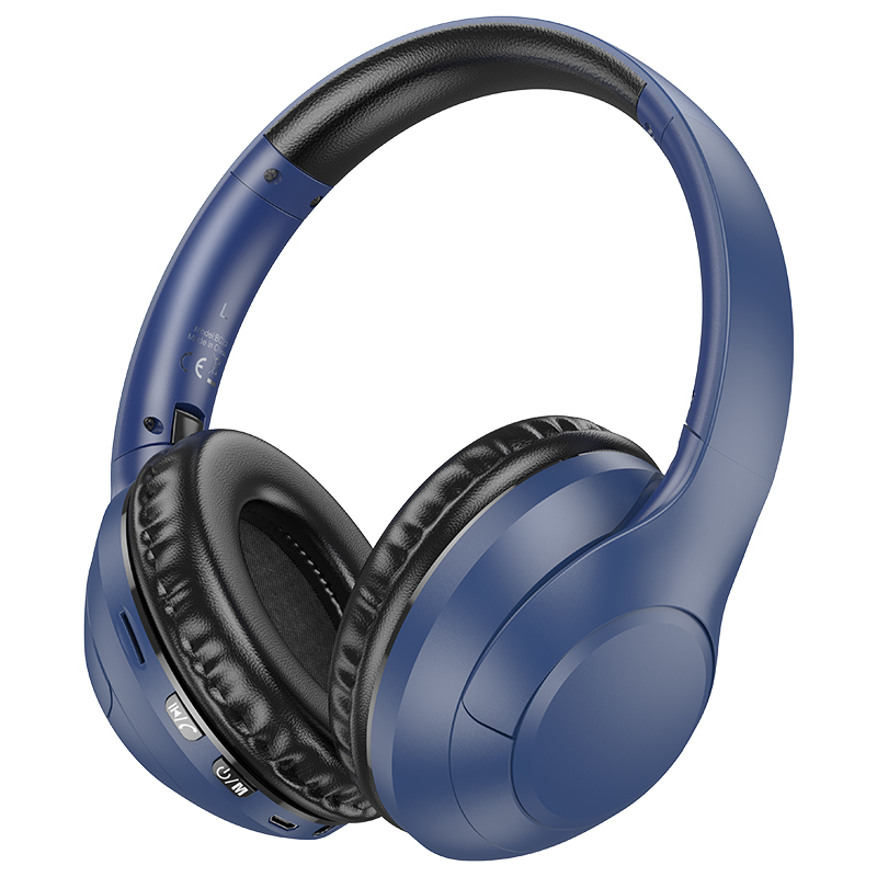 Bluetooth-наушники полноразмерные Borofone BO23 Bluetooth 5.3 200mah Glamour Blue, BO23
Bluetooth-наушники полноразмерные Borofone BO23 Bluetooth 5.3 200mah Glamour Blue, BO23