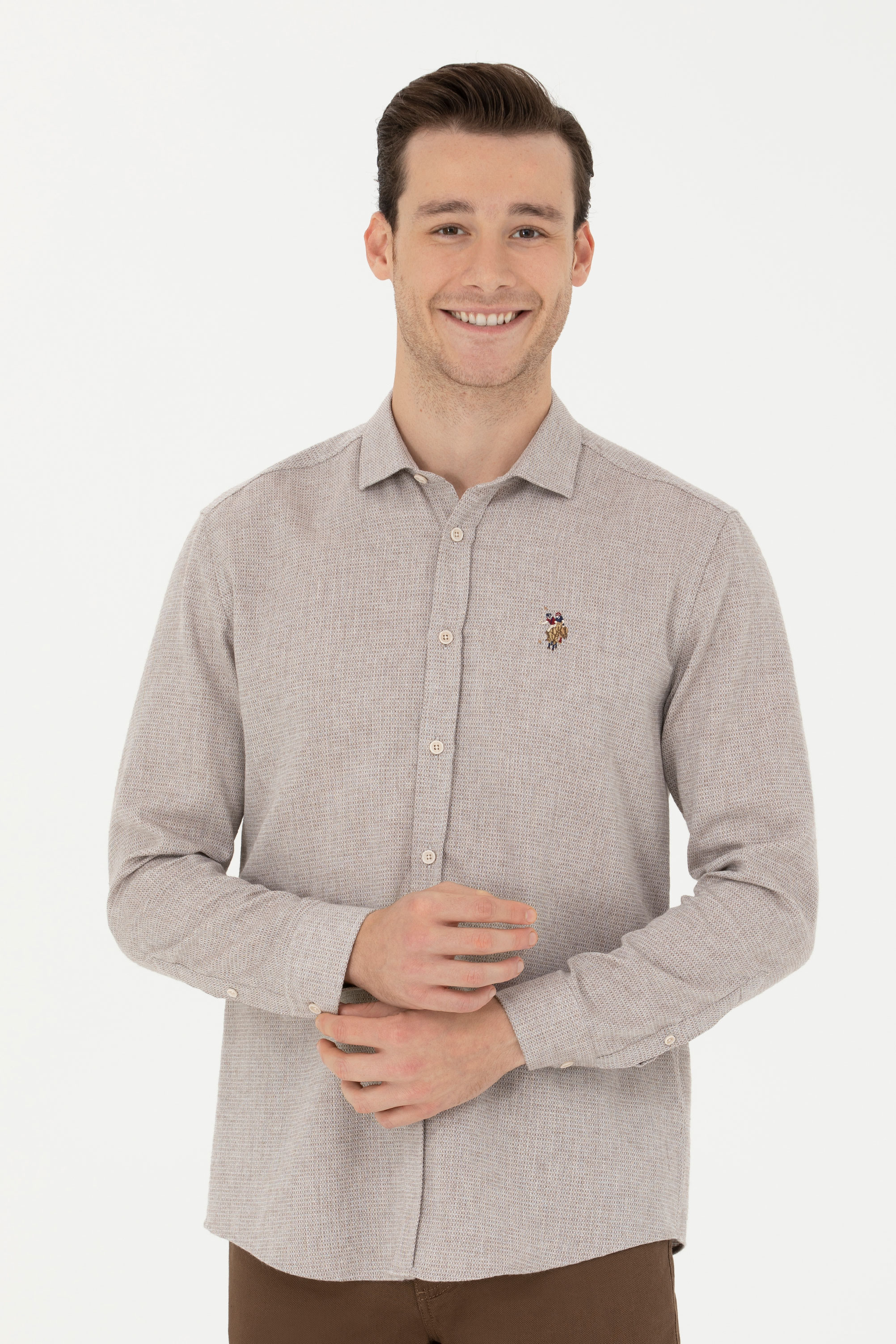 Рубашка мужская U.S. POLO Assn. G081GL0040RICAO бежевая 2XL, Бежевый, G081GL0040RICAO
Рубашка мужская U.S. POLO Assn. G081GL0040RICAO бежевая 2XL, Бежевый, G081GL0040RICAO